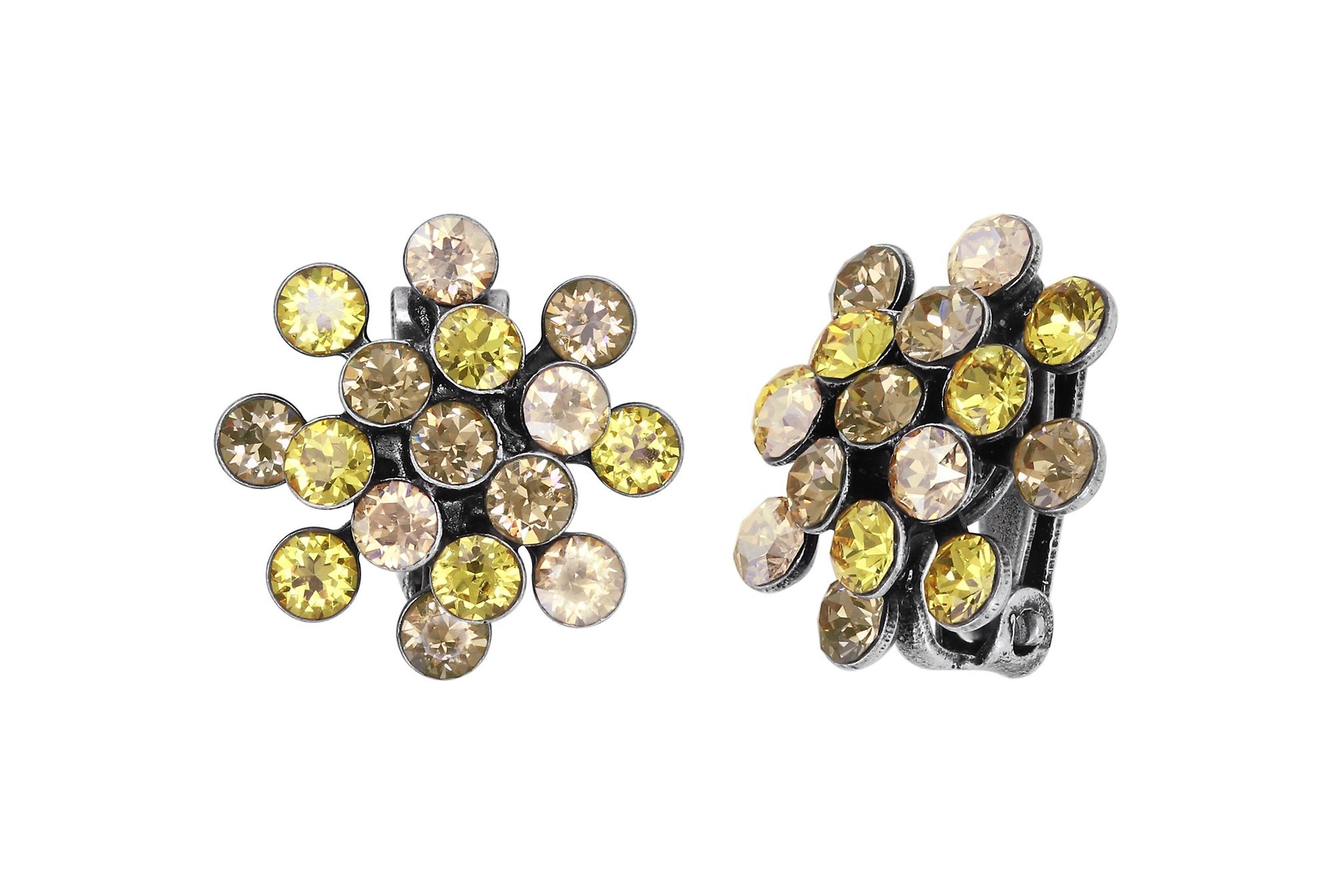 image pour Boucles d'oreilles Clip Magic Fireball Jaune  mini