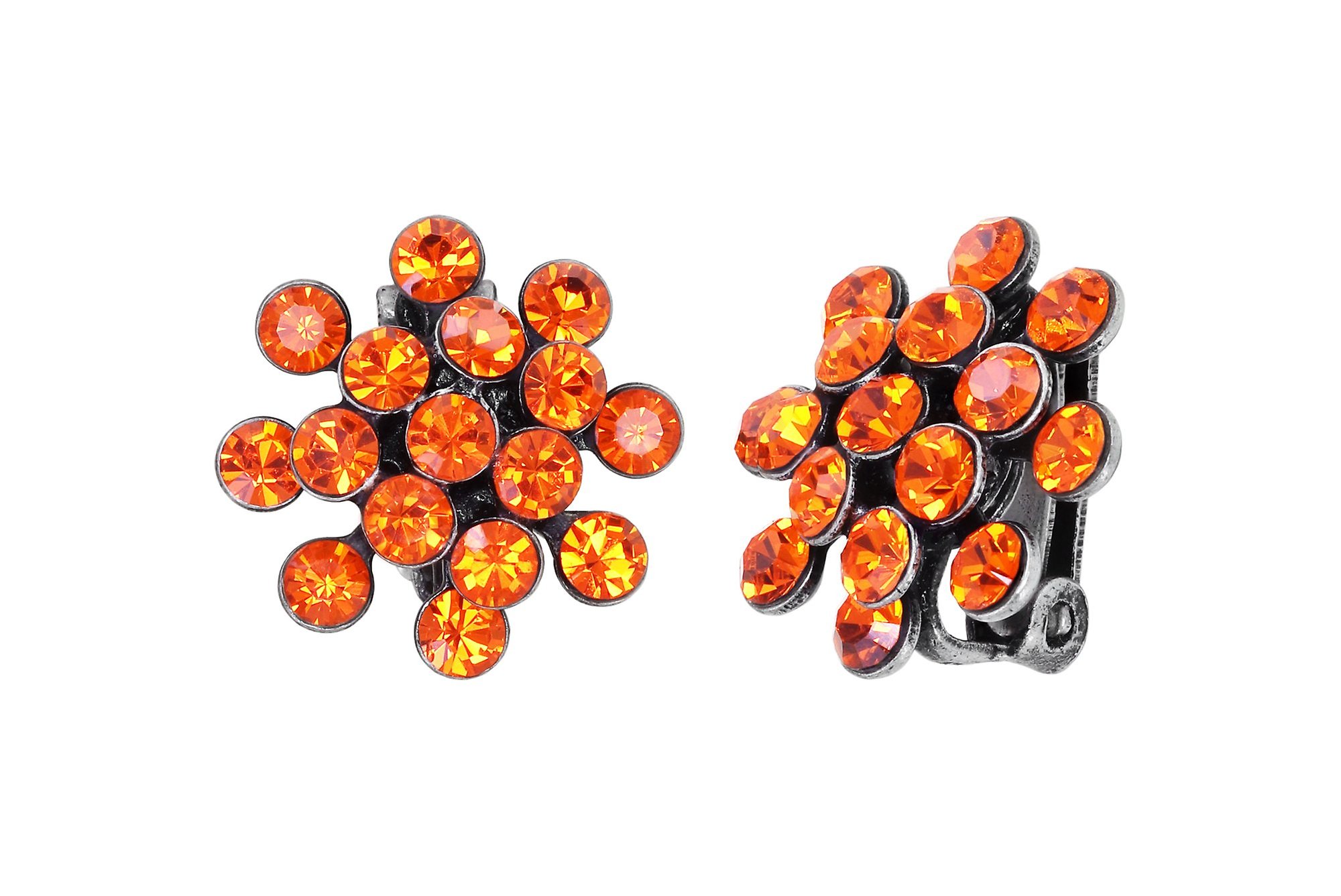 Bild für Ohrringe mit Clip Magic Fireball Orange  mini