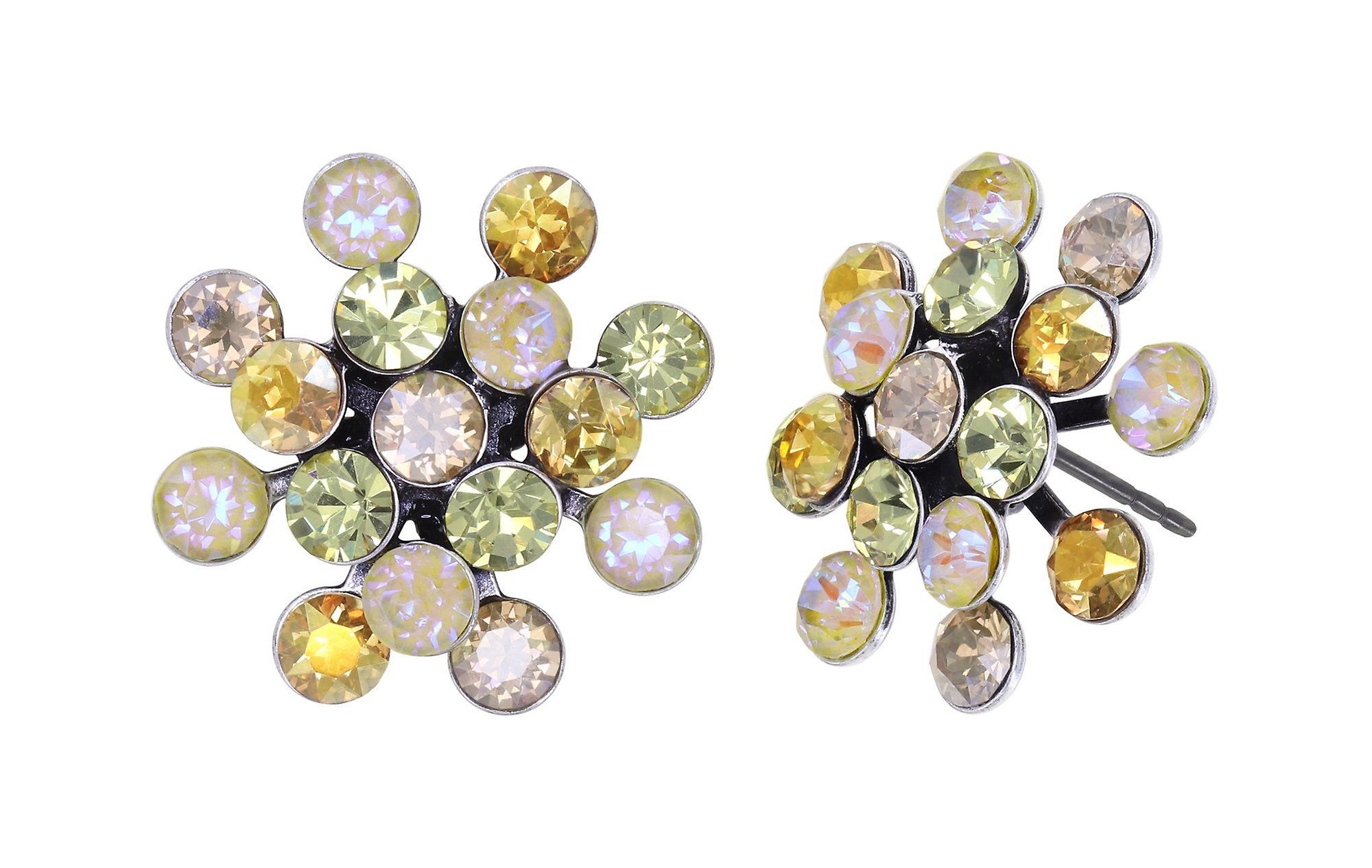 image for Earring Stud Magic Fireball Yellow  Classic Size (21mm Ø)