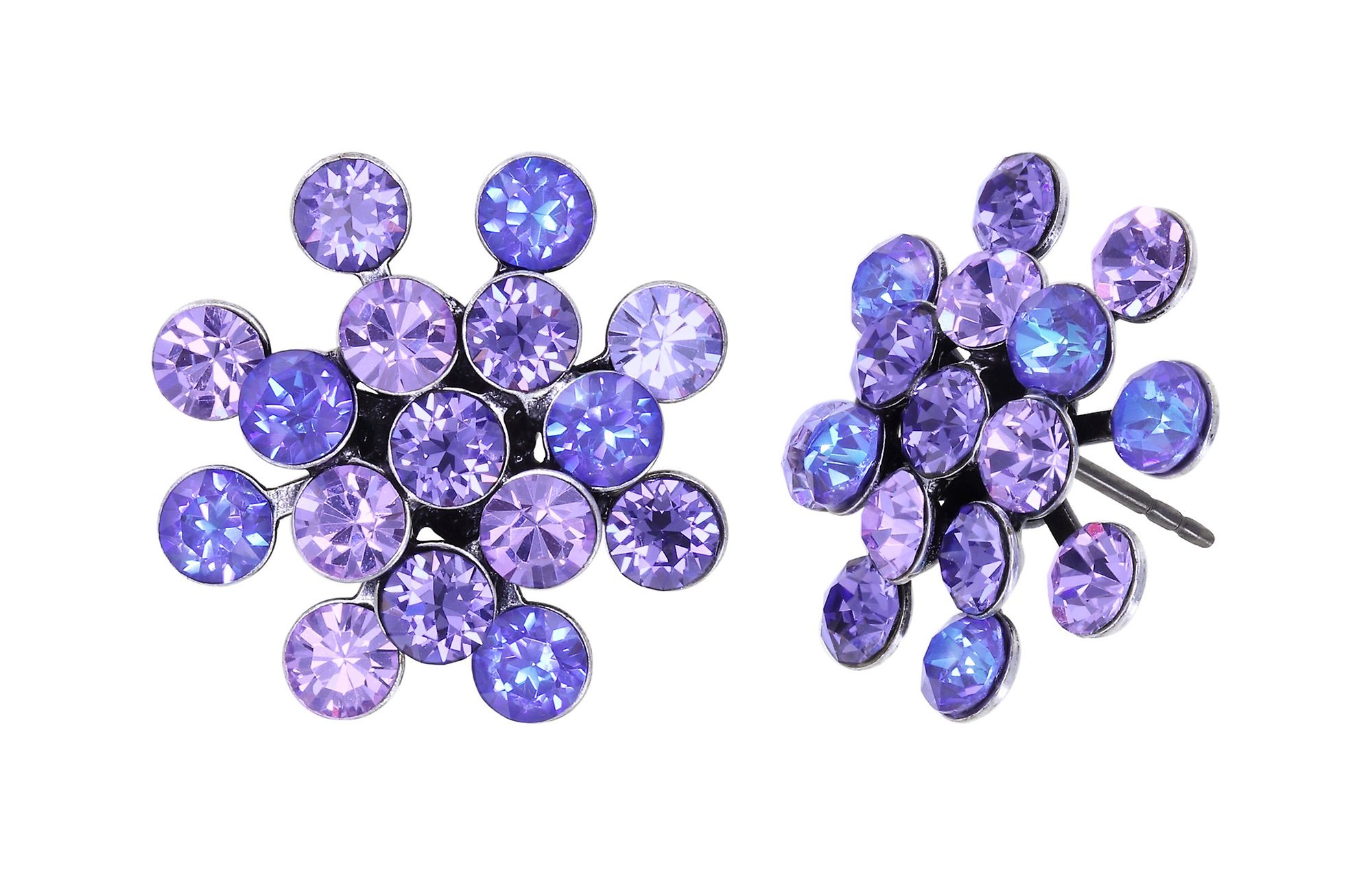image for Earring Stud Magic Fireball Lila  Classic Size (21mm Ø)