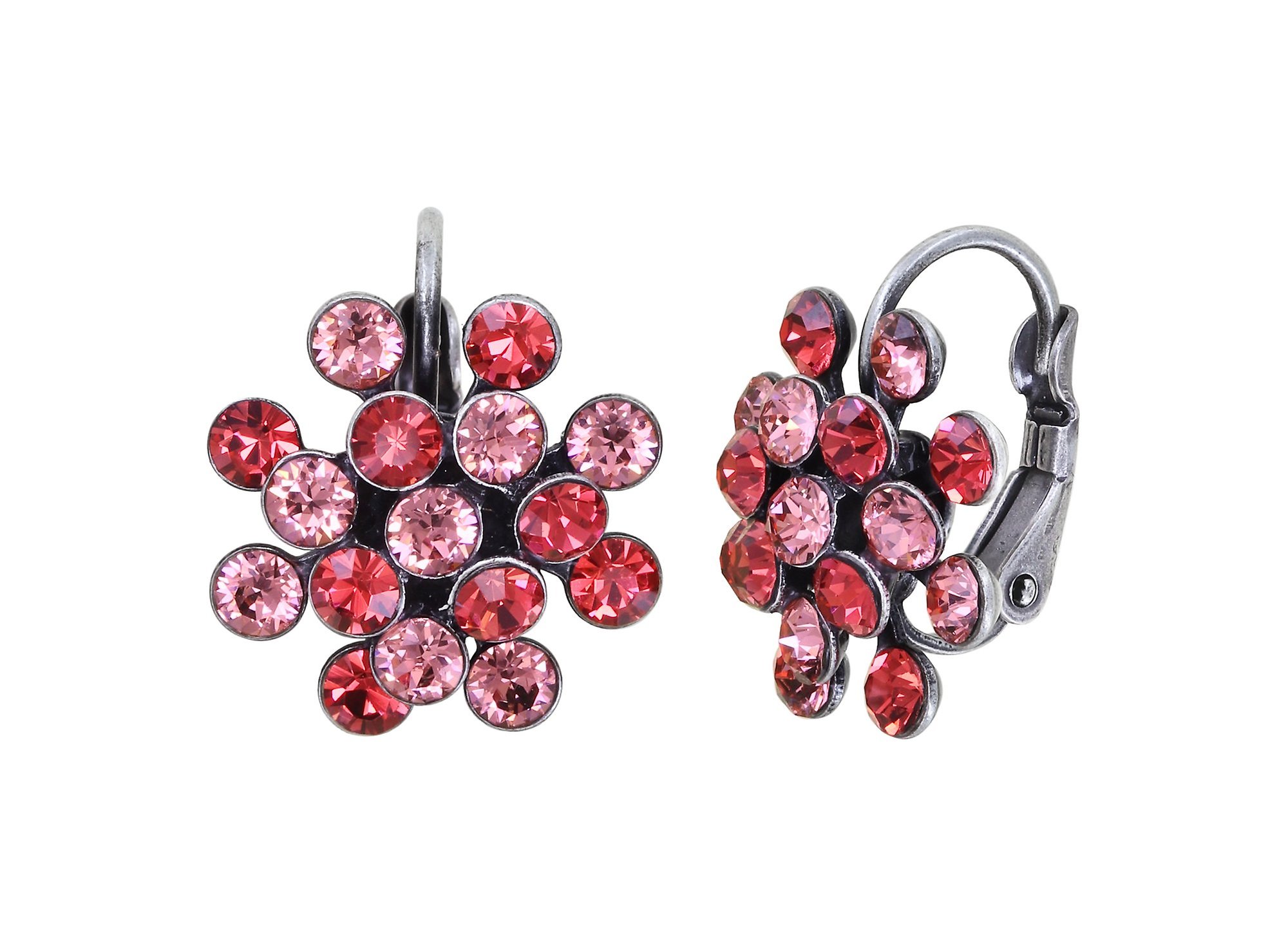 image for Earring Eurowire Magic Fireball Coralline / Pink  mini