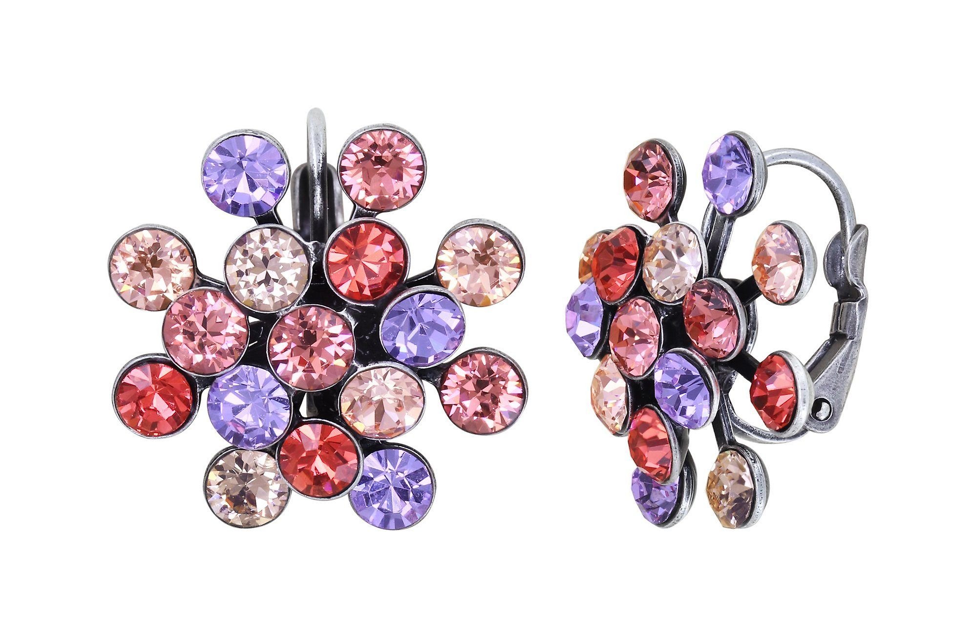 image pour Boucles d'oreilles Eurowire Magic Fireball Beige / Coralline / Lila  Classic Size (21mm Ø)