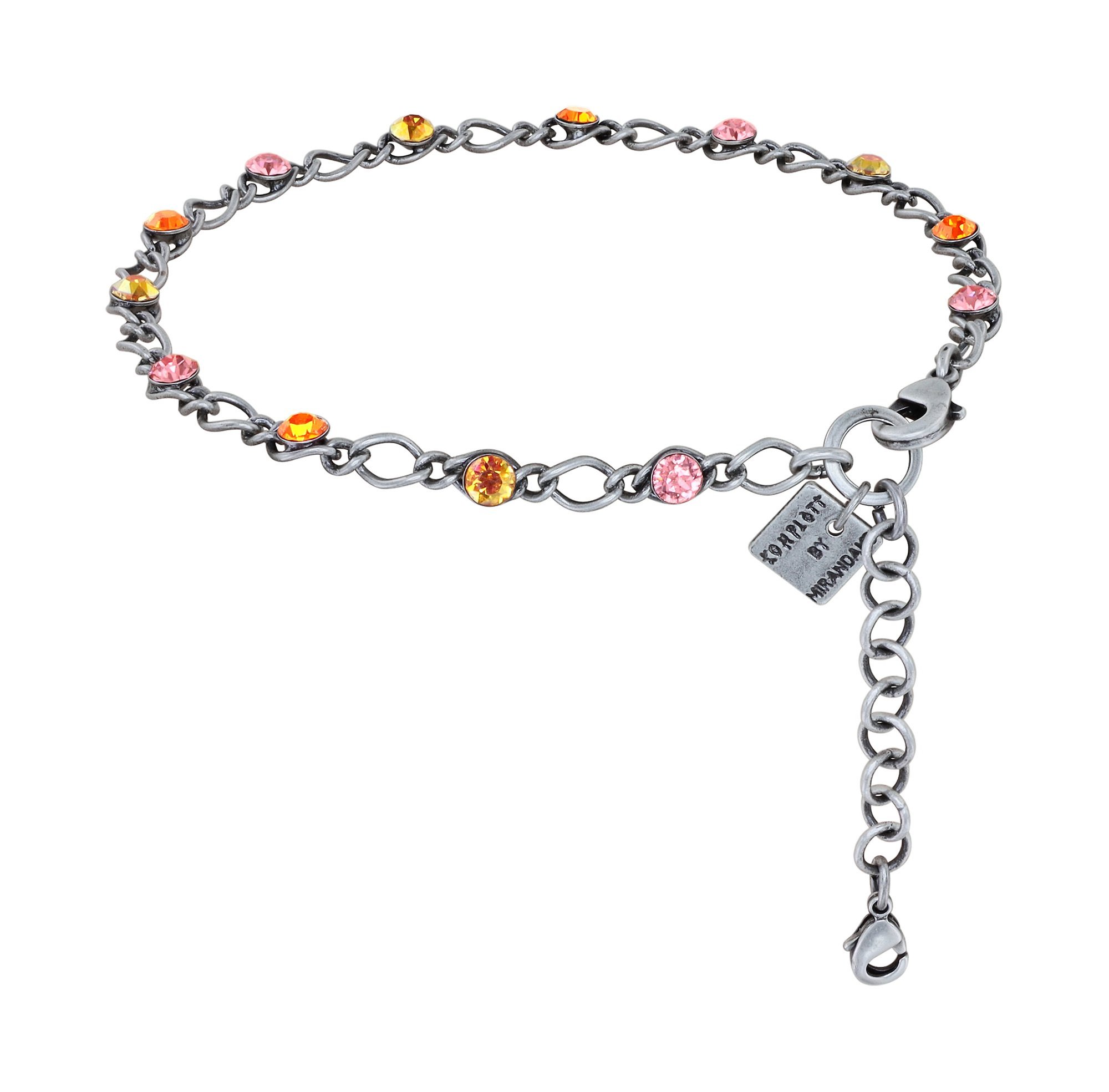 image for Anklet Magic Fireball Orange / Pink  Classic Size (21mm Ø)