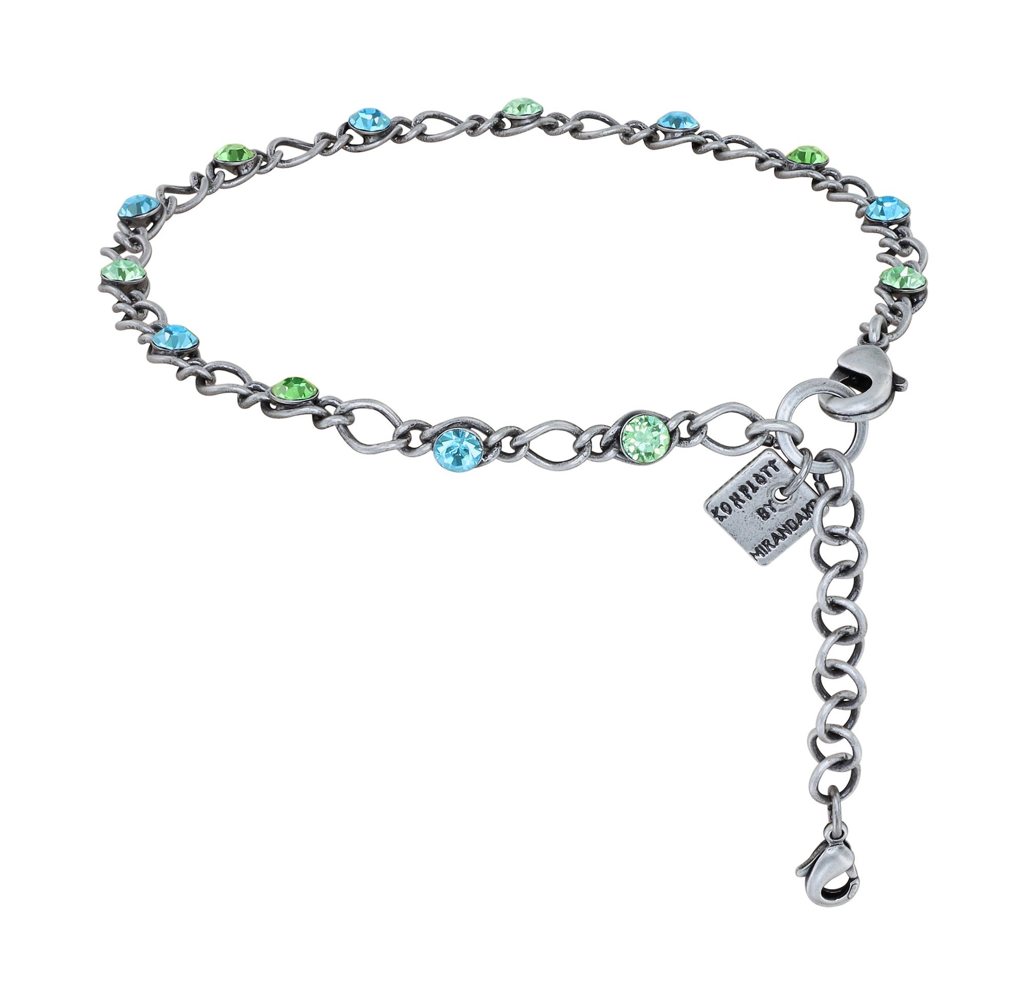 image for Anklet Magic Fireball Blue / Green  Classic Size (21mm Ø)