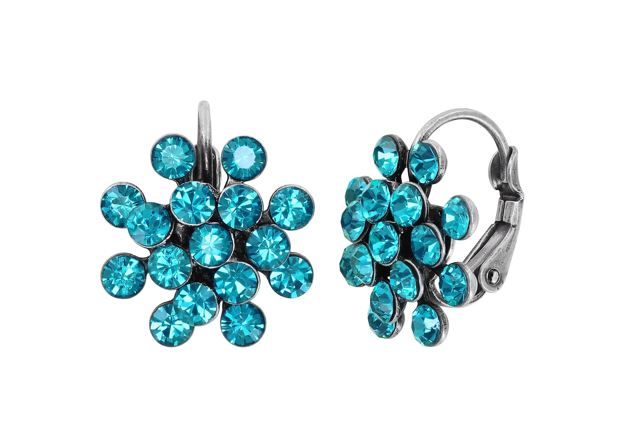 image for Earring Eurowire Magic Fireball Blue / Green  mini