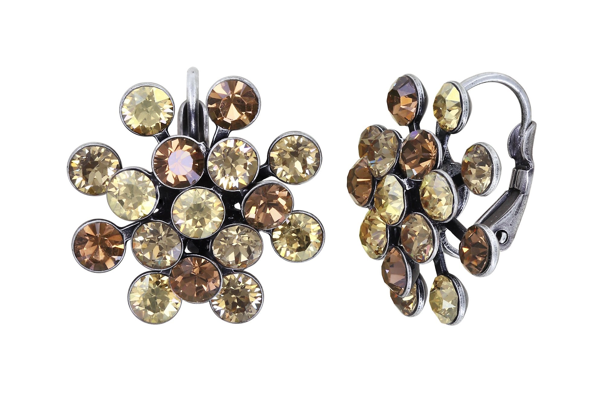 image for Earring Eurowire Magic Fireball Brown  Classic Size (21mm Ø)