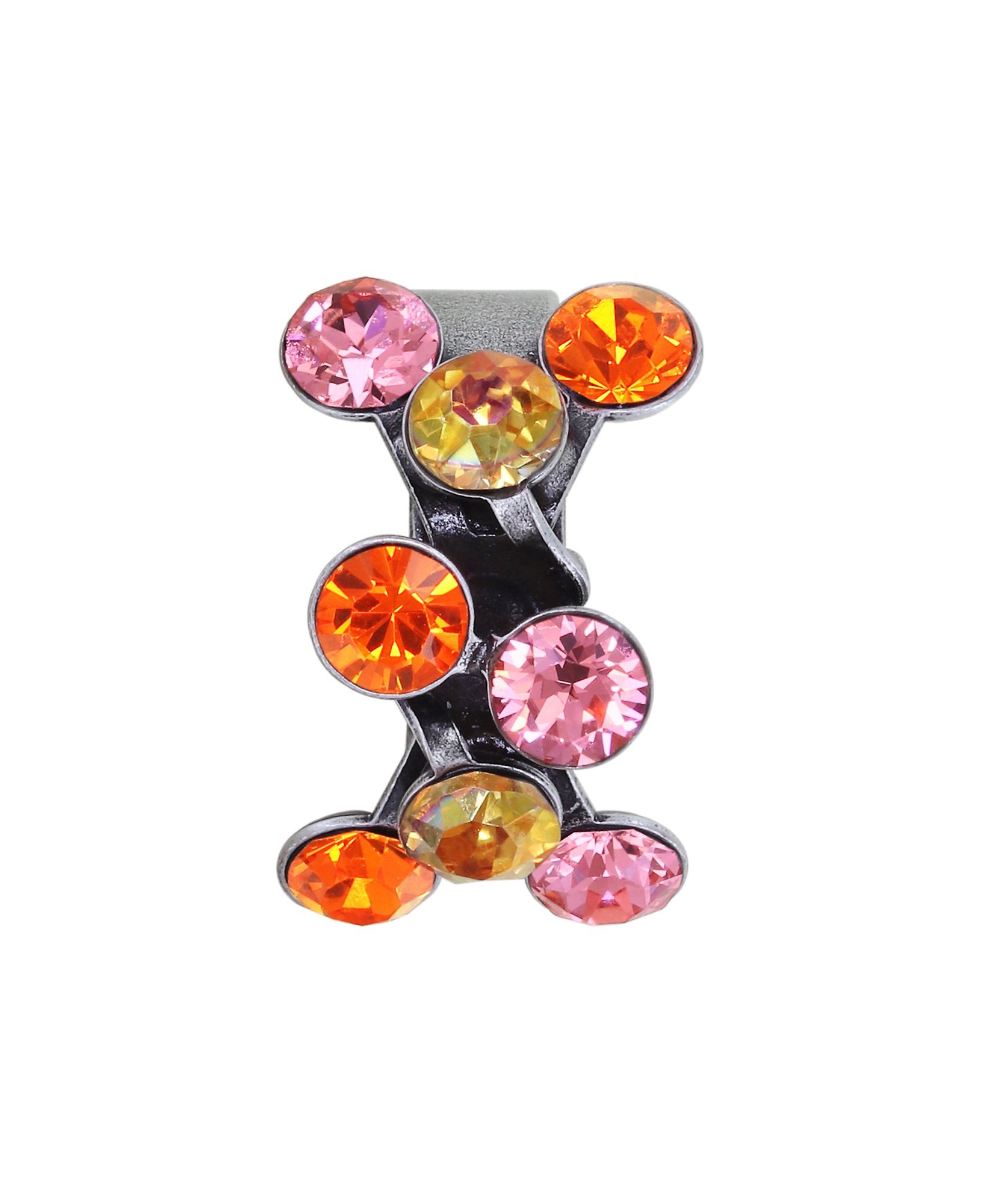 image for Ear Cuff Magic Fireball Orange / Pink  Classic Size (21mm Ø)