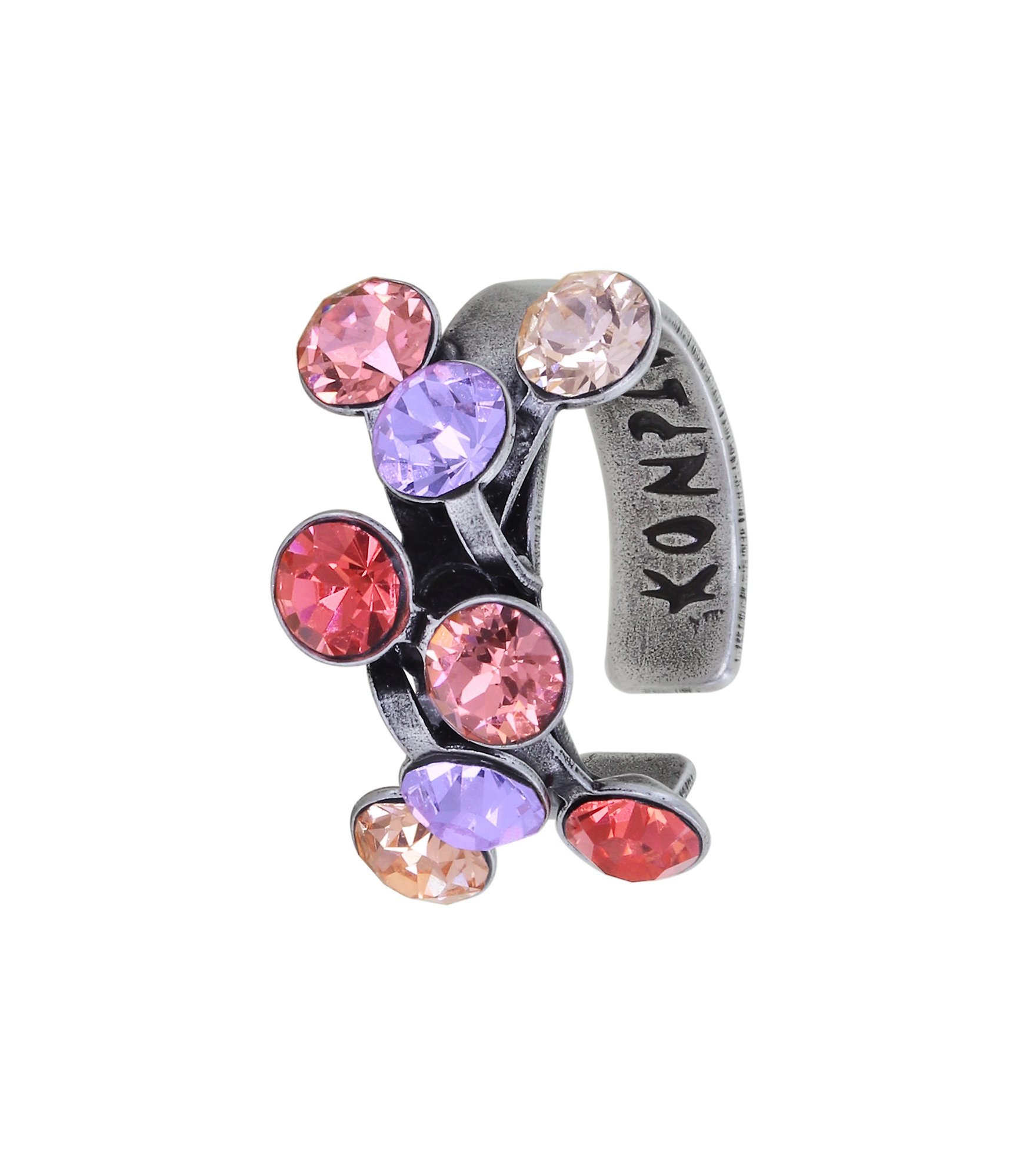 image for Ear Cuff Magic Fireball Beige / Coralline / Lila  Classic Size (21mm Ø)