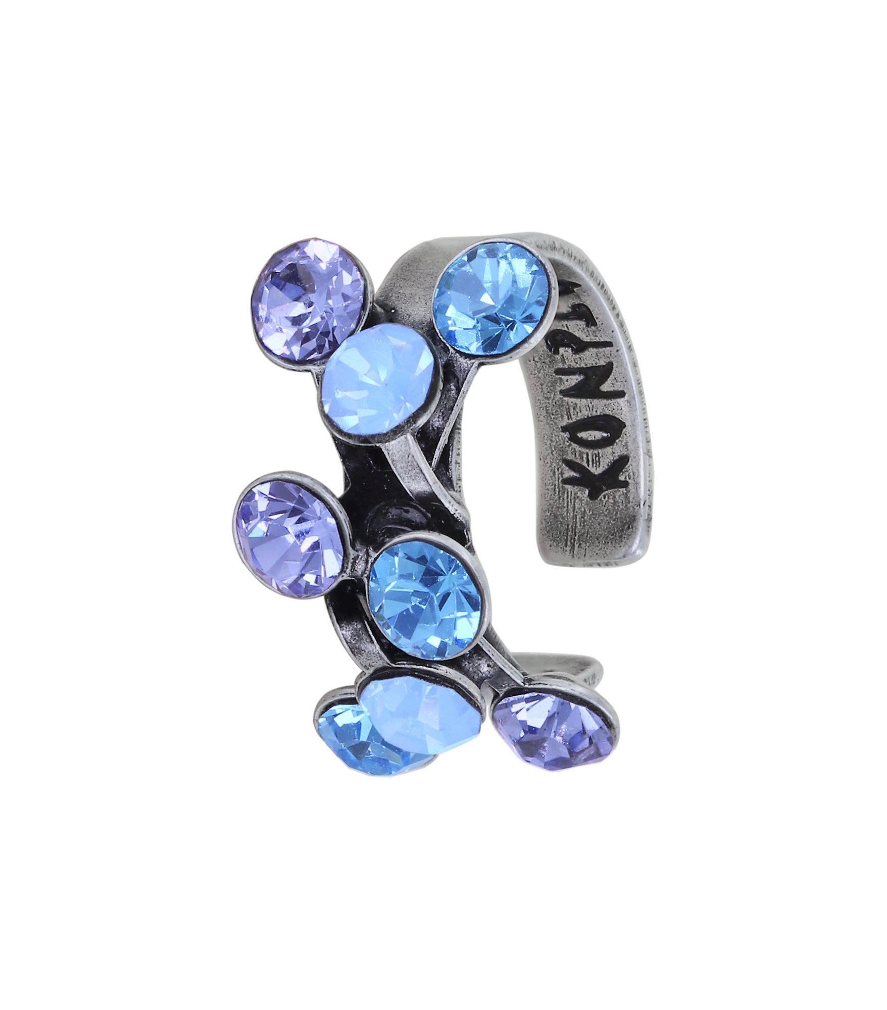 image for Ear cuff Magic Fireball Blue  Classic Size (21mm Ø)