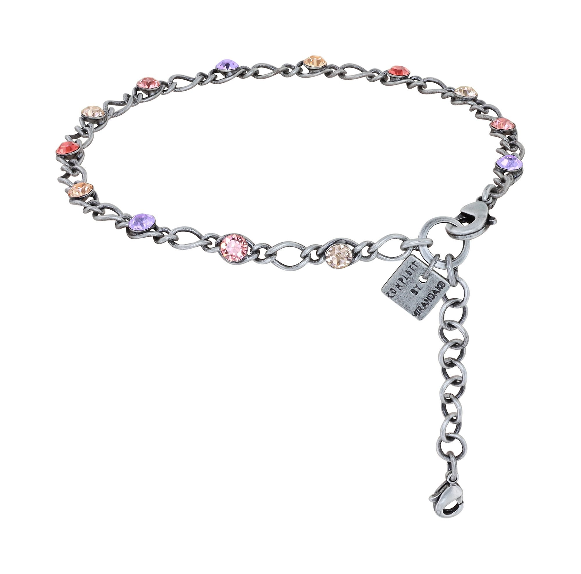 image for Anklet Magic Fireball Beige / Coralline / Lila  Classic Size (21mm Ø)