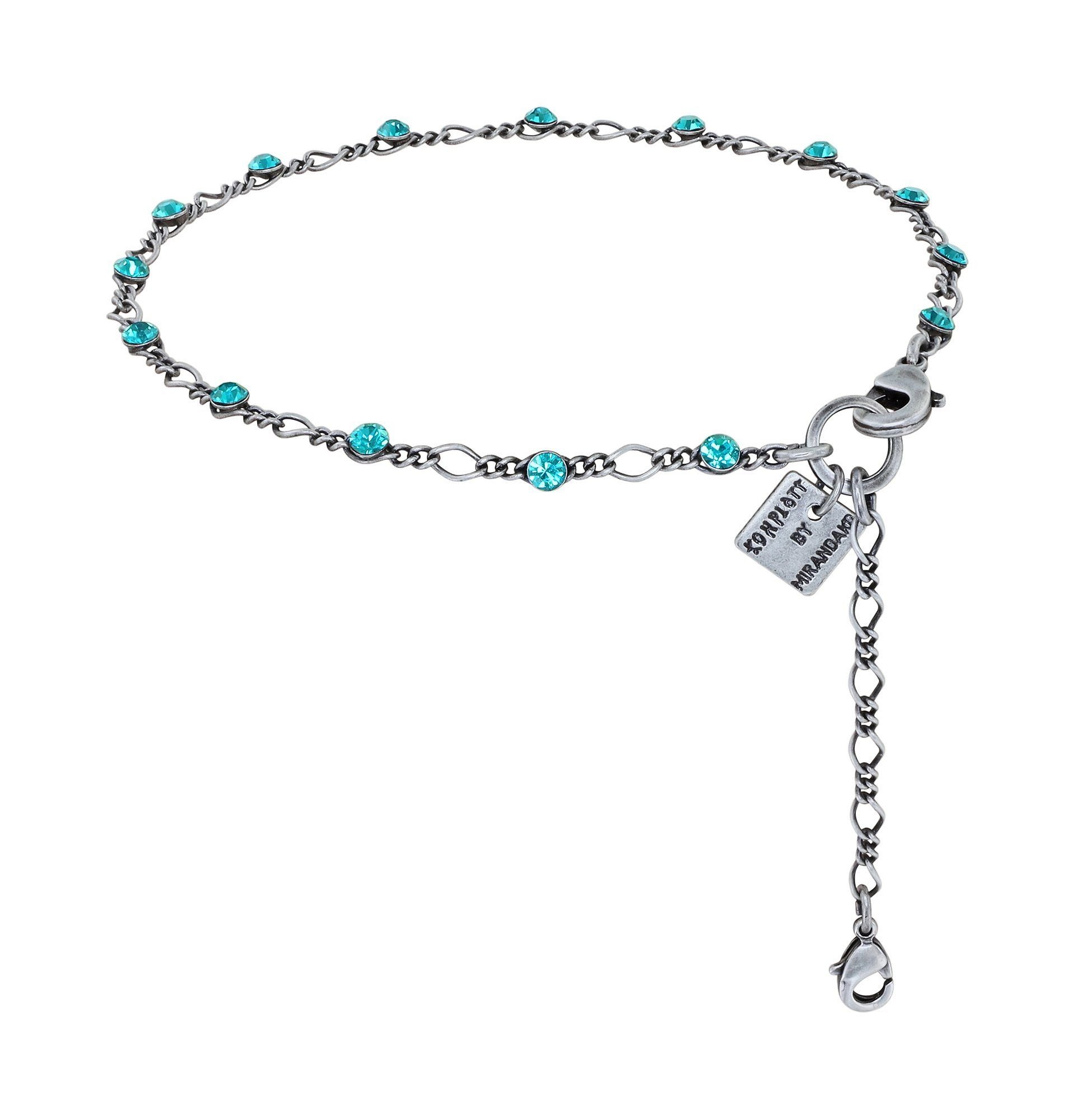 Bild für Fu&szlig;kettchen Magic Fireball Blau / Grün  mini