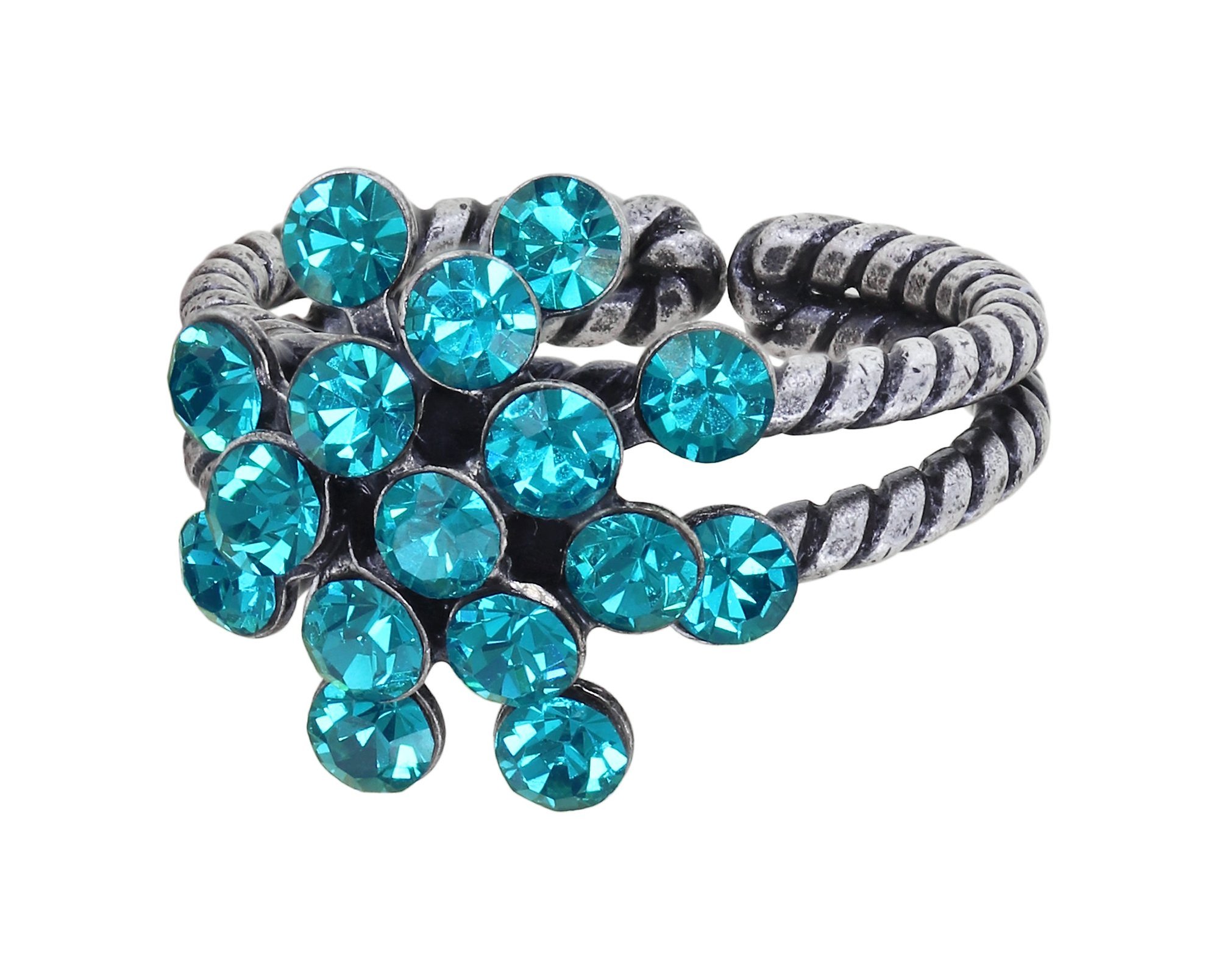 image pour Anneau Magic Fireball Bleu / Vert  mini