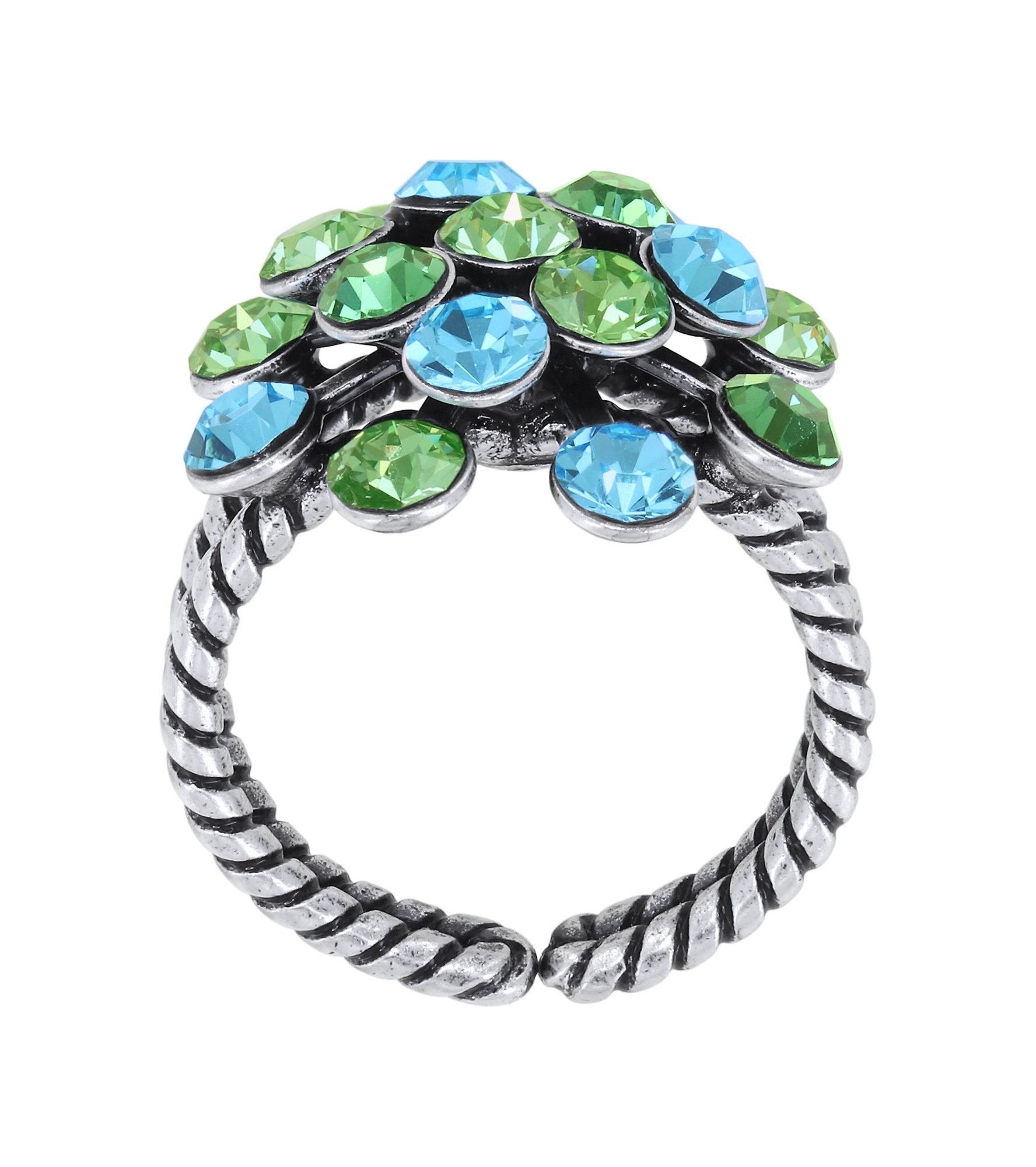 image pour Anneau Magic Fireball Bleu / Vert  Classic Size (21mm Ø)