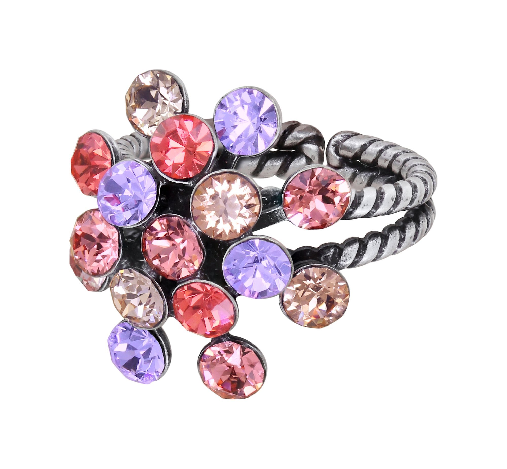 Bild für Ring Magic Fireball Beige / Korallenfarbig / Lila  Classic Size (21mm Ø)