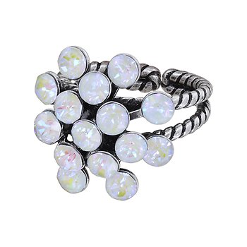 image for Ring Magic Fireball white  Classic Size (21mm Ø)