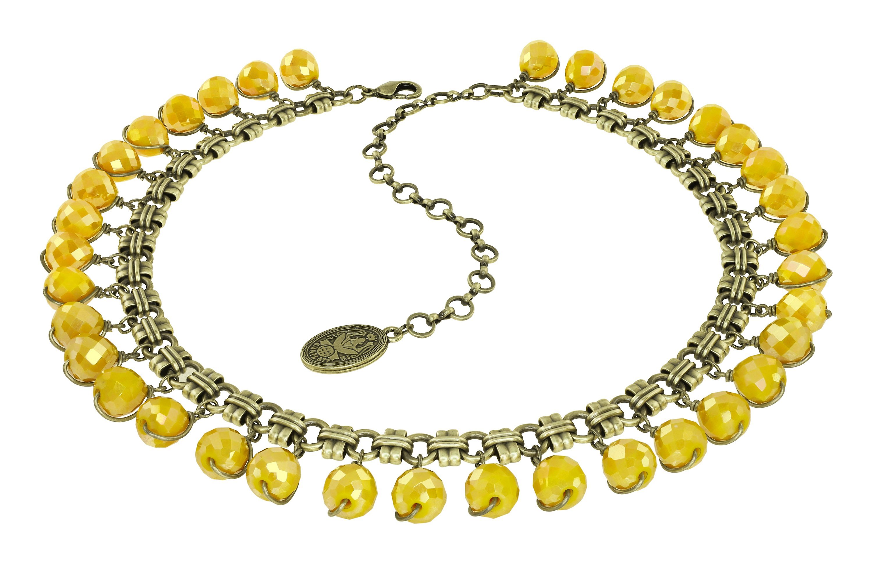 image pour Collier Merry Go Round Jaune  