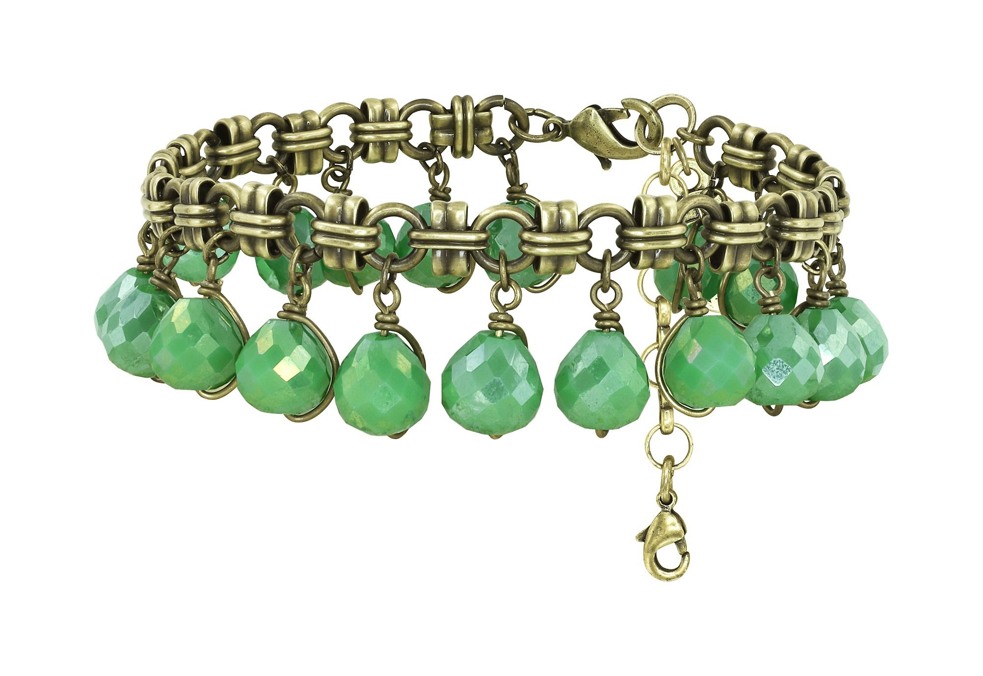 image for Anklet Merry Go Round Green  