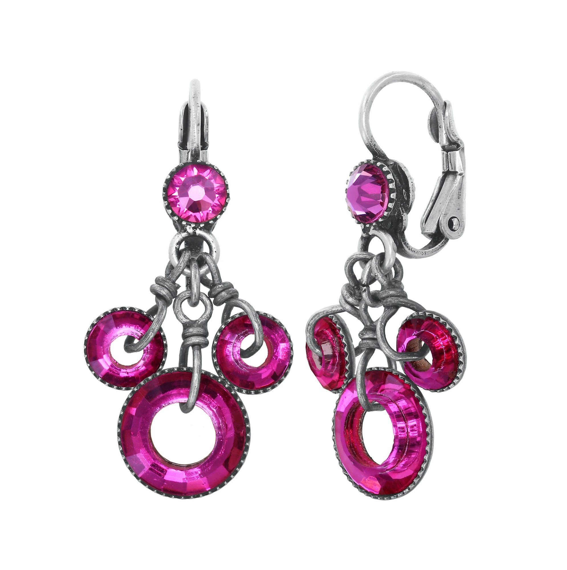 image for Earring Eurowire Dangling Sporty Glimpse Pink  