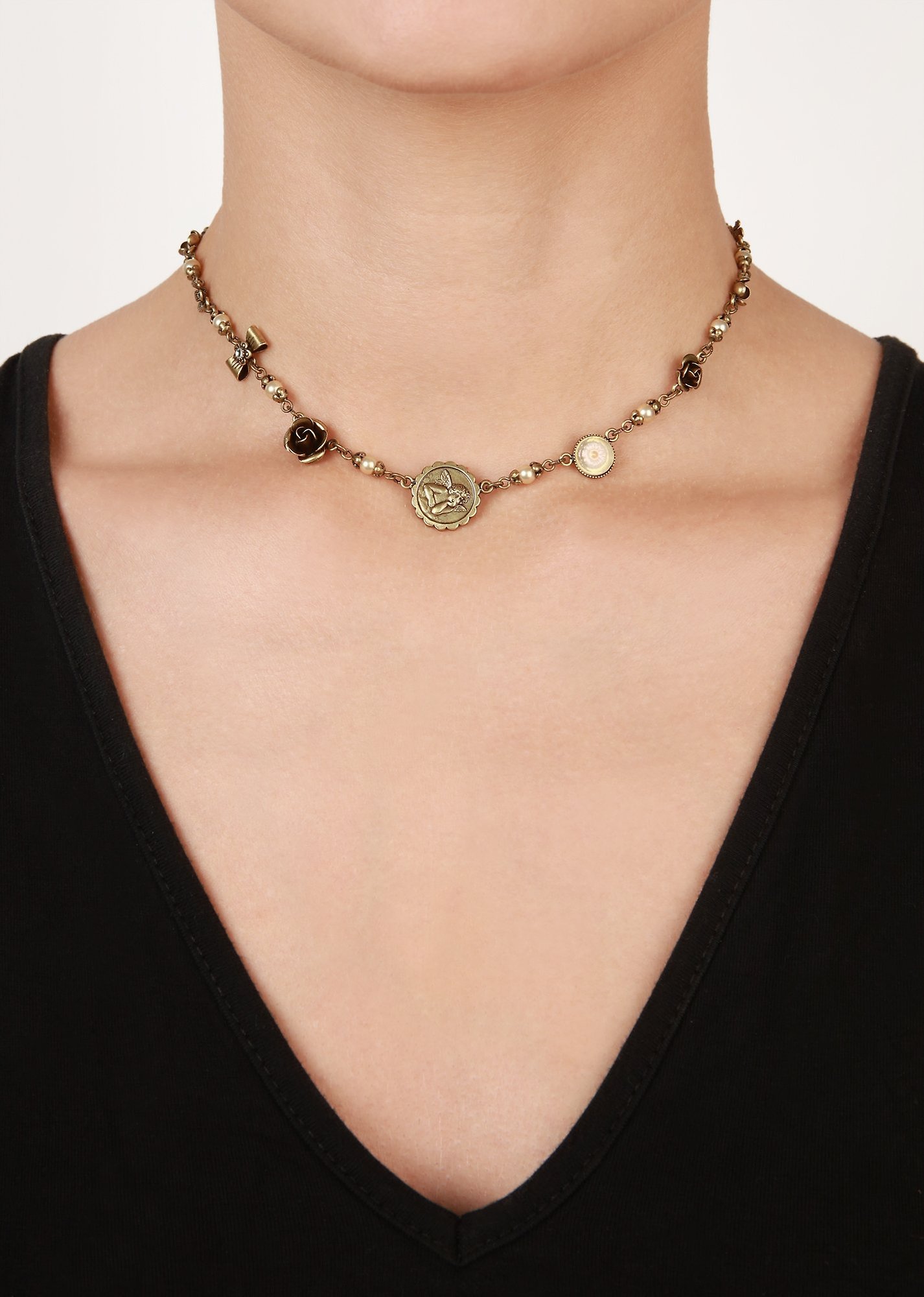 image for Necklace Love, Hope and Destiny White  