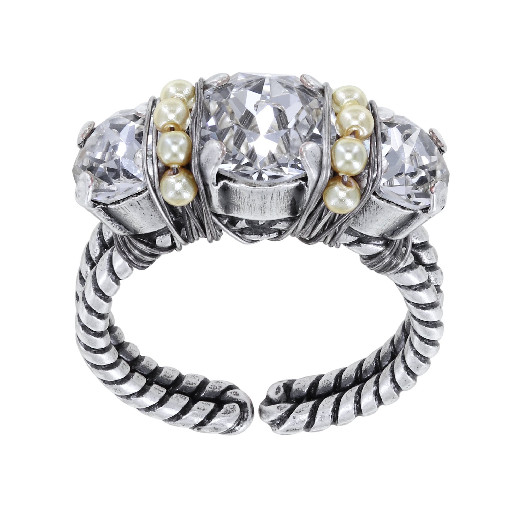 image for Ring Pearl Shadow White  