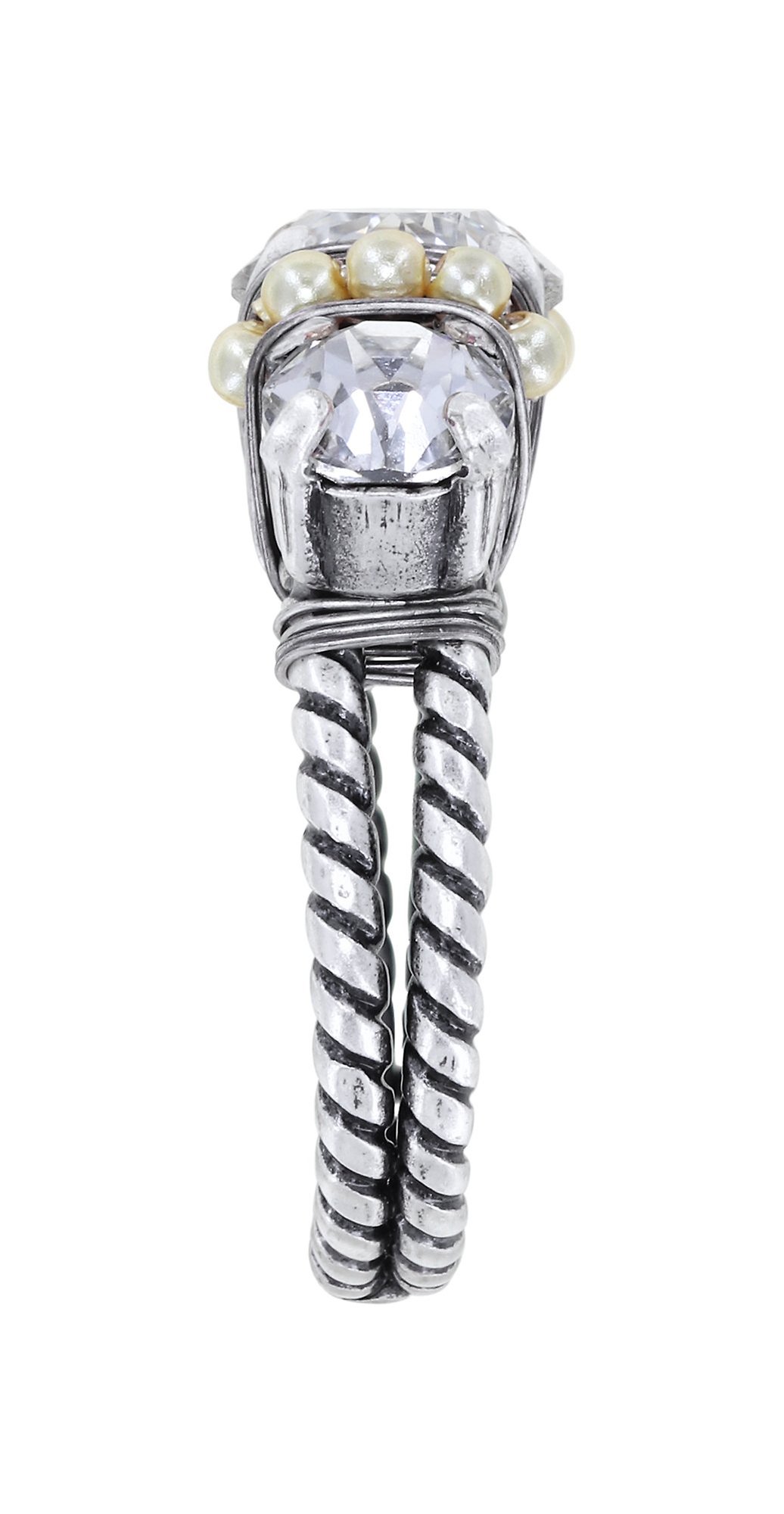 image for Ring Pearl Shadow White  