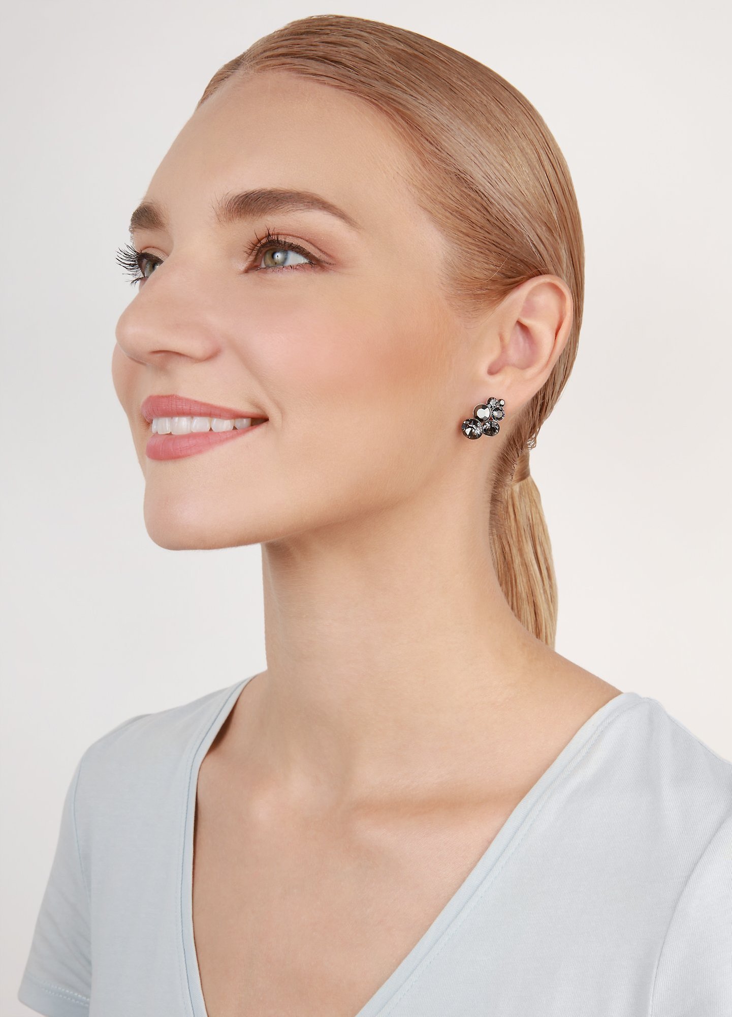 Bild für Ohrstecker Petit Glamour Schwarz  