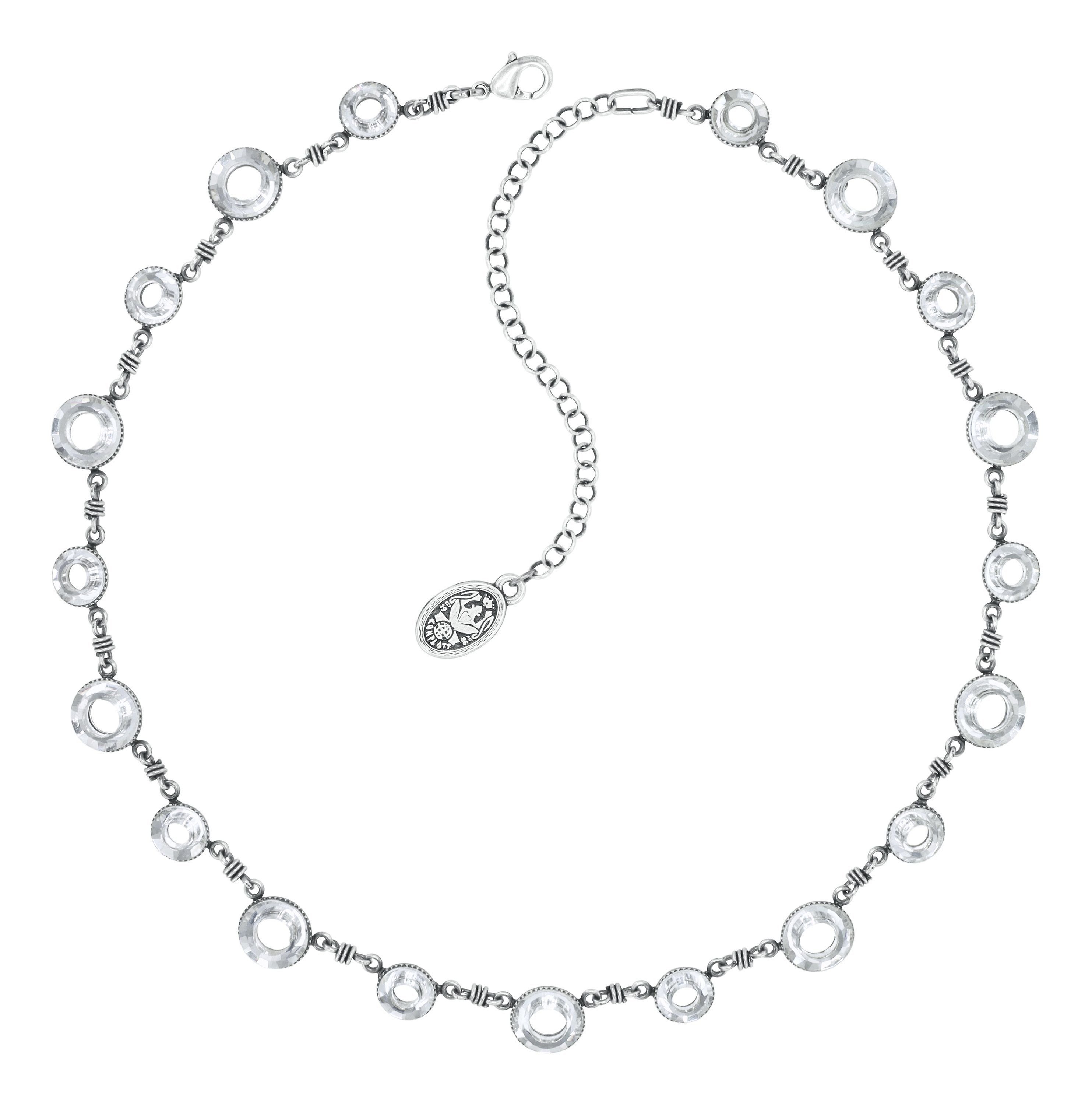 image for Necklace Sporty Glimpse White  