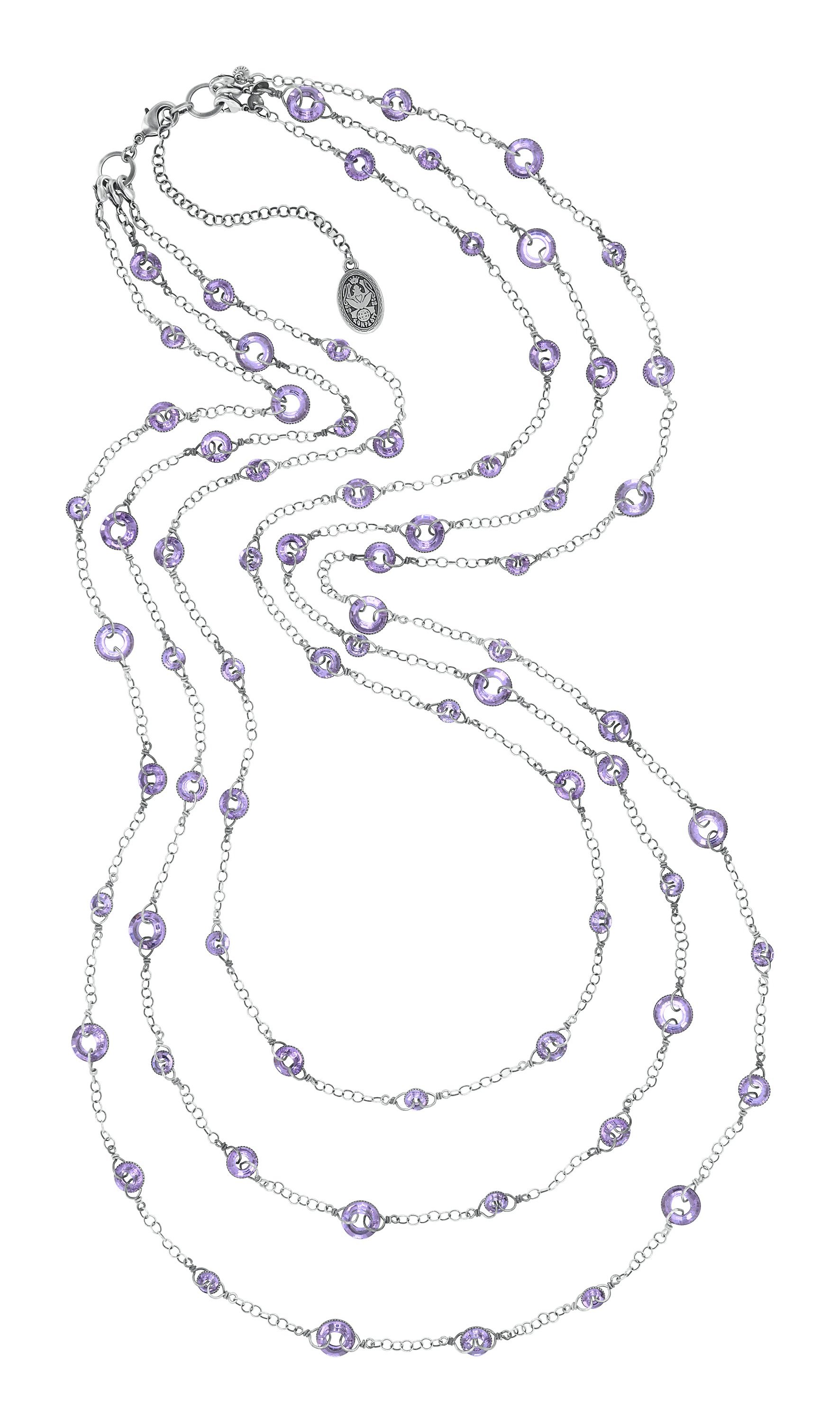 image for Necklace (Long) Sporty Glimpse Lila  