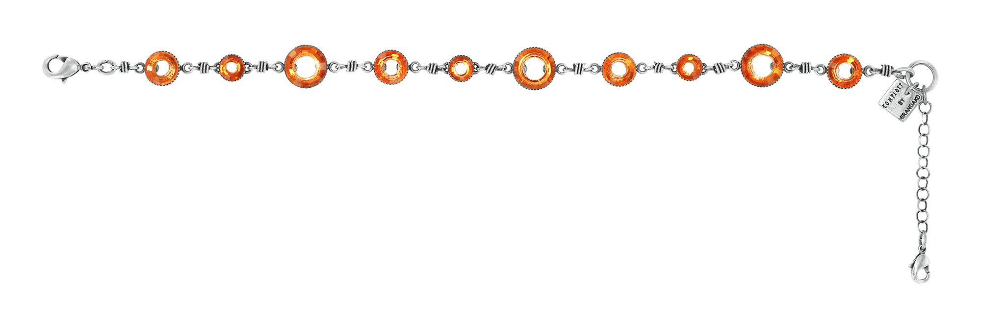 image for Anklet Sporty Glimpse Orange  