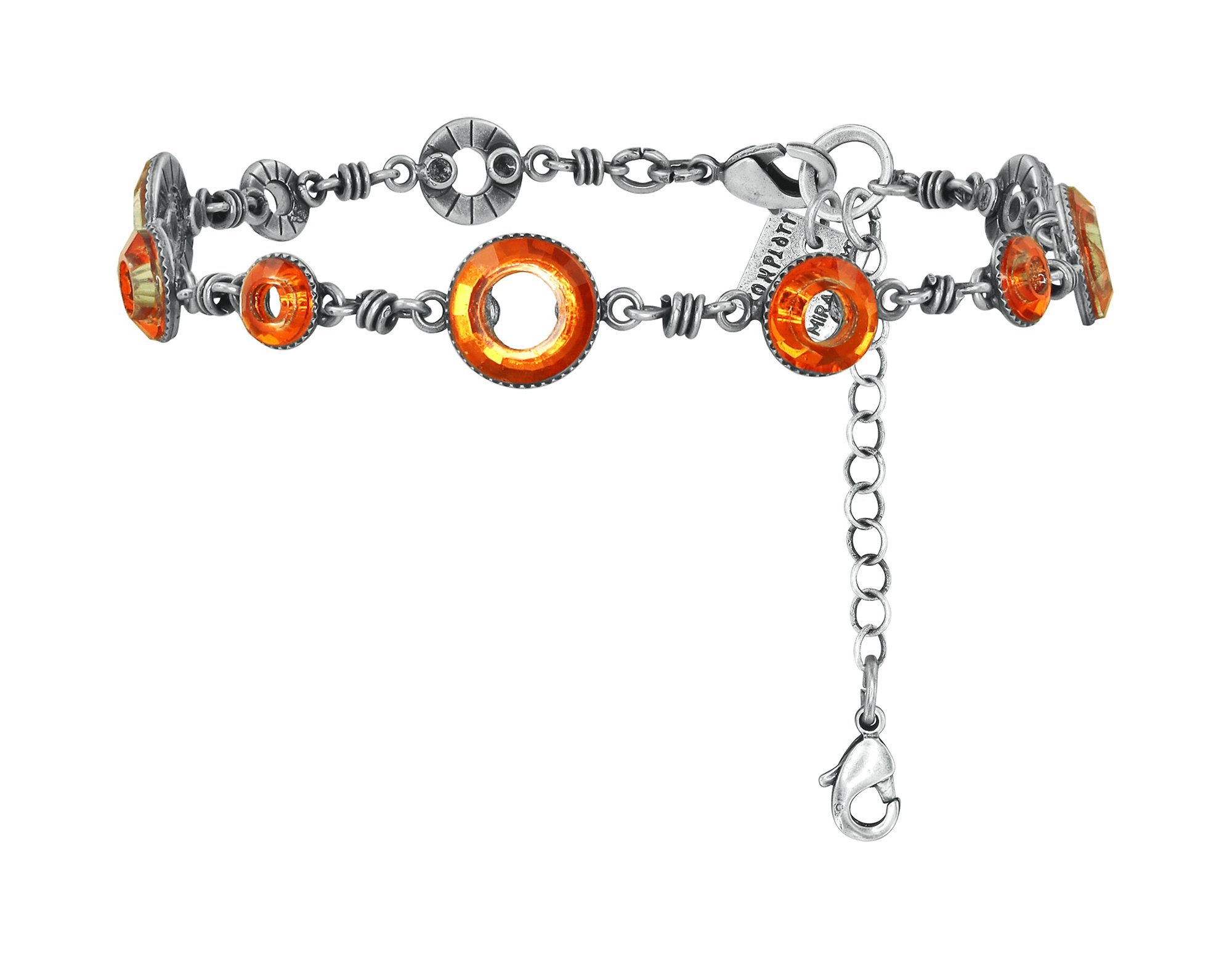 image for Anklet Sporty Glimpse Orange  