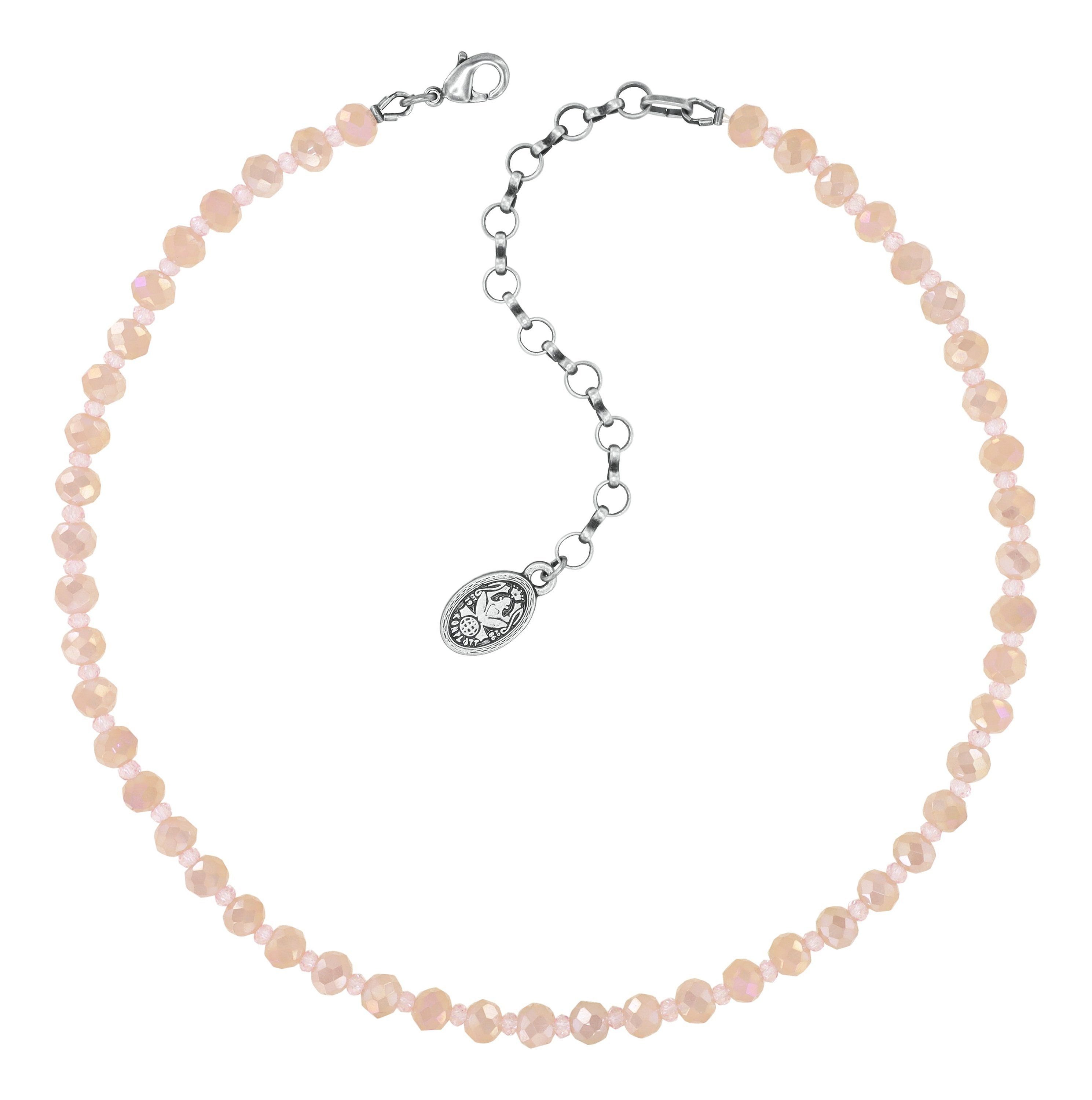 image for Necklace Bead Snake Jelly Pink  