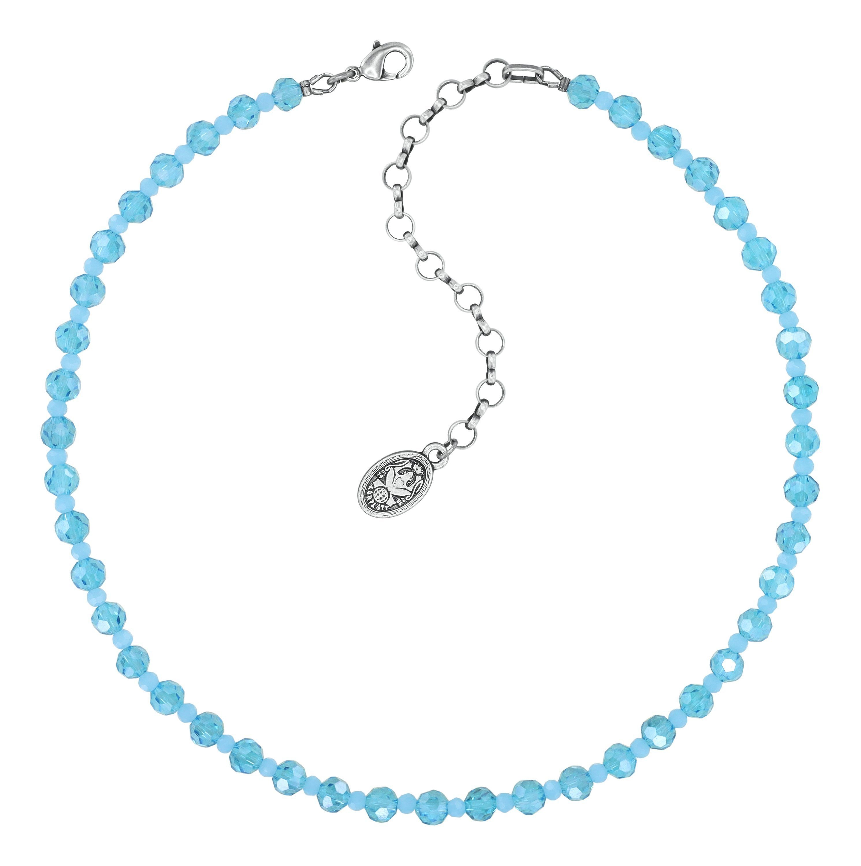 Bild für Halskette Bead Snake Jelly Blau / Grün  