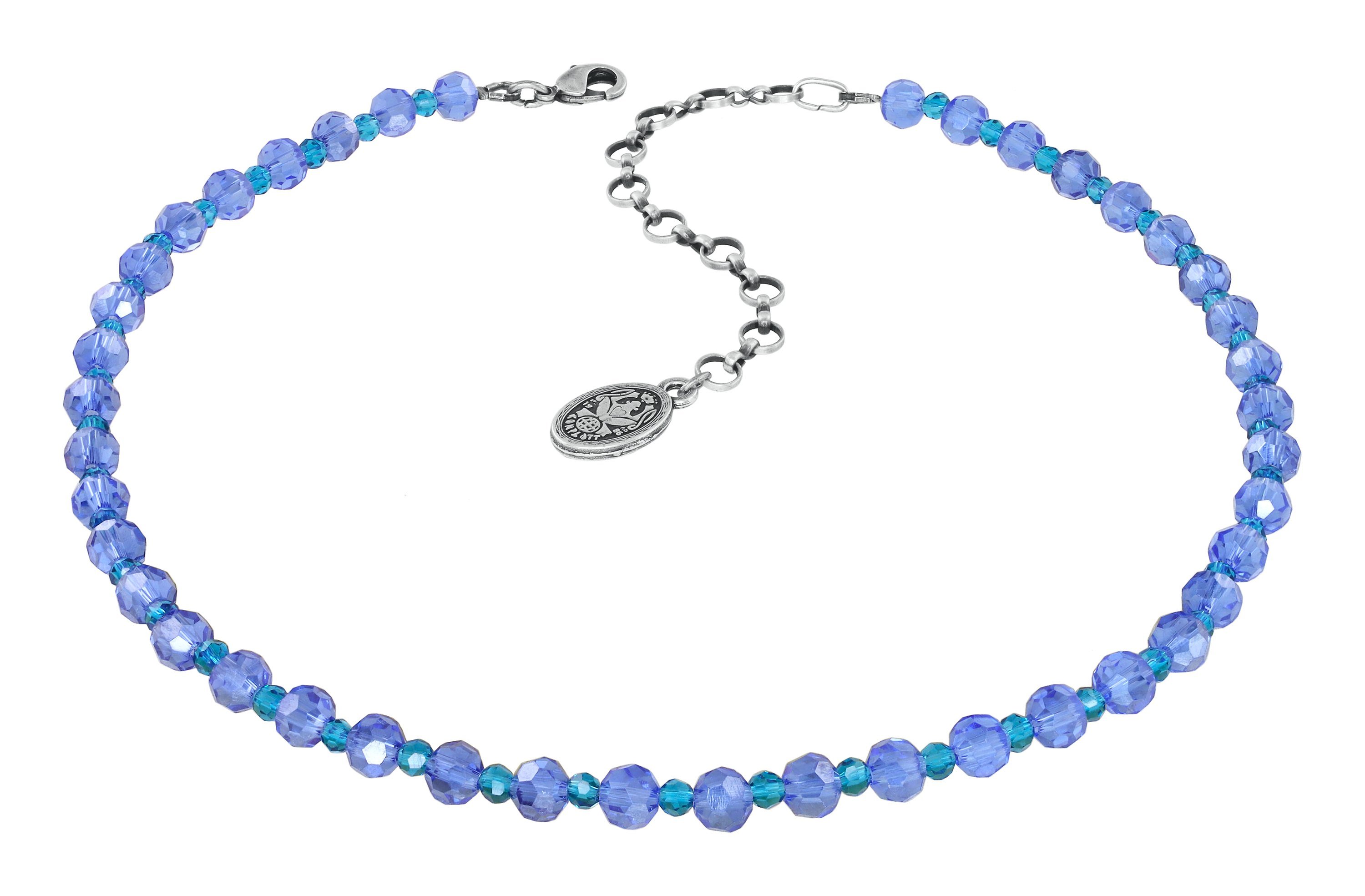 Bild für Halskette Bead Snake Jelly Blau / Grün  