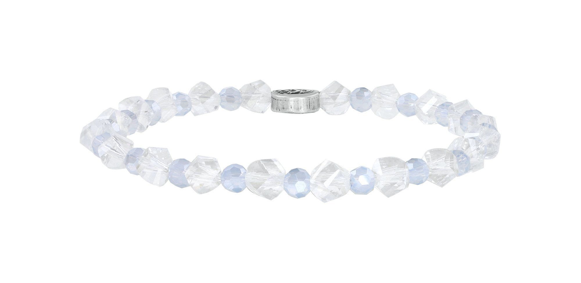 Bild für Armband elastisch Bead Snake Jelly Weiß  