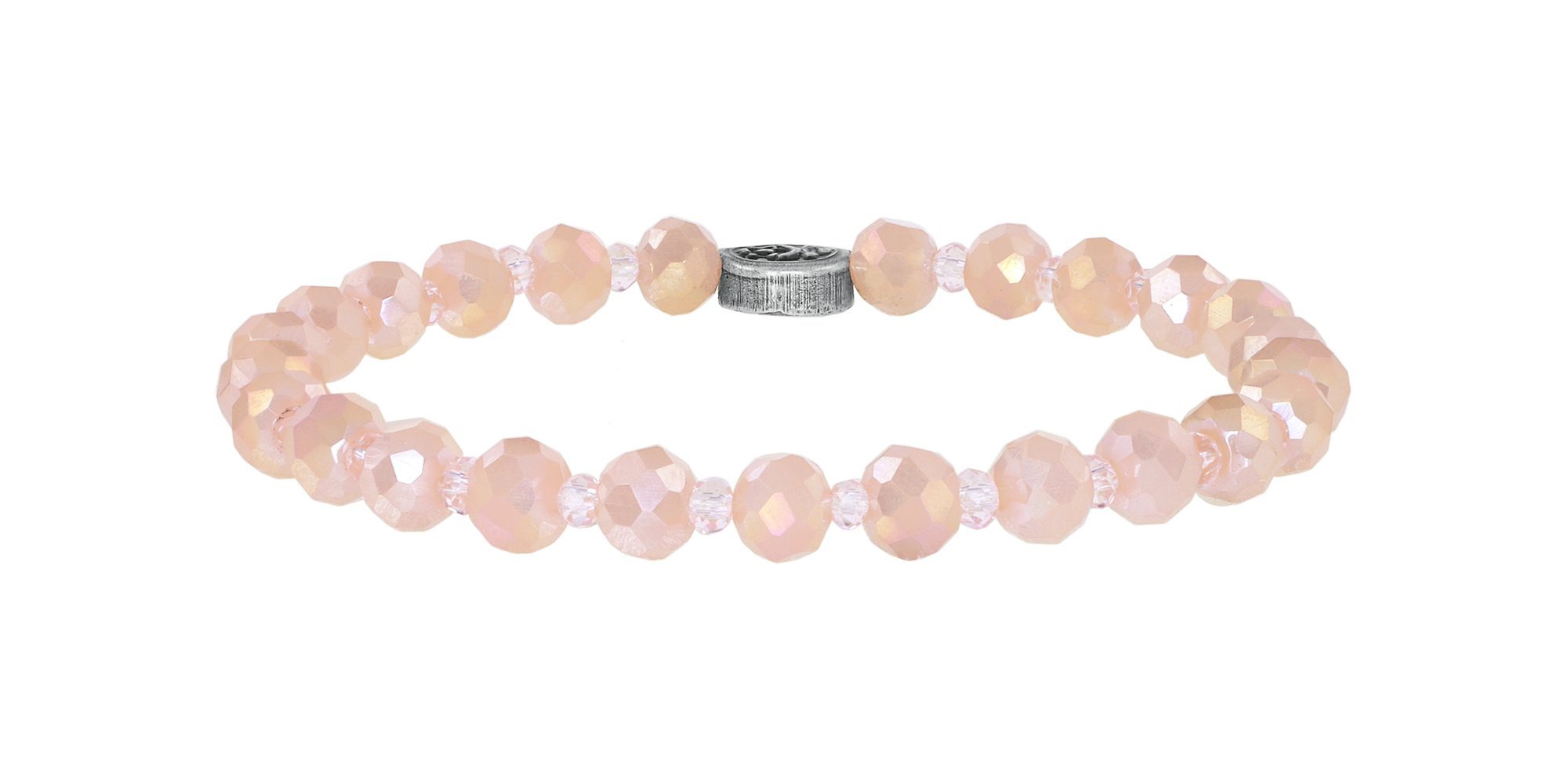 Bild für Armband elastisch Bead Snake Jelly Pink  