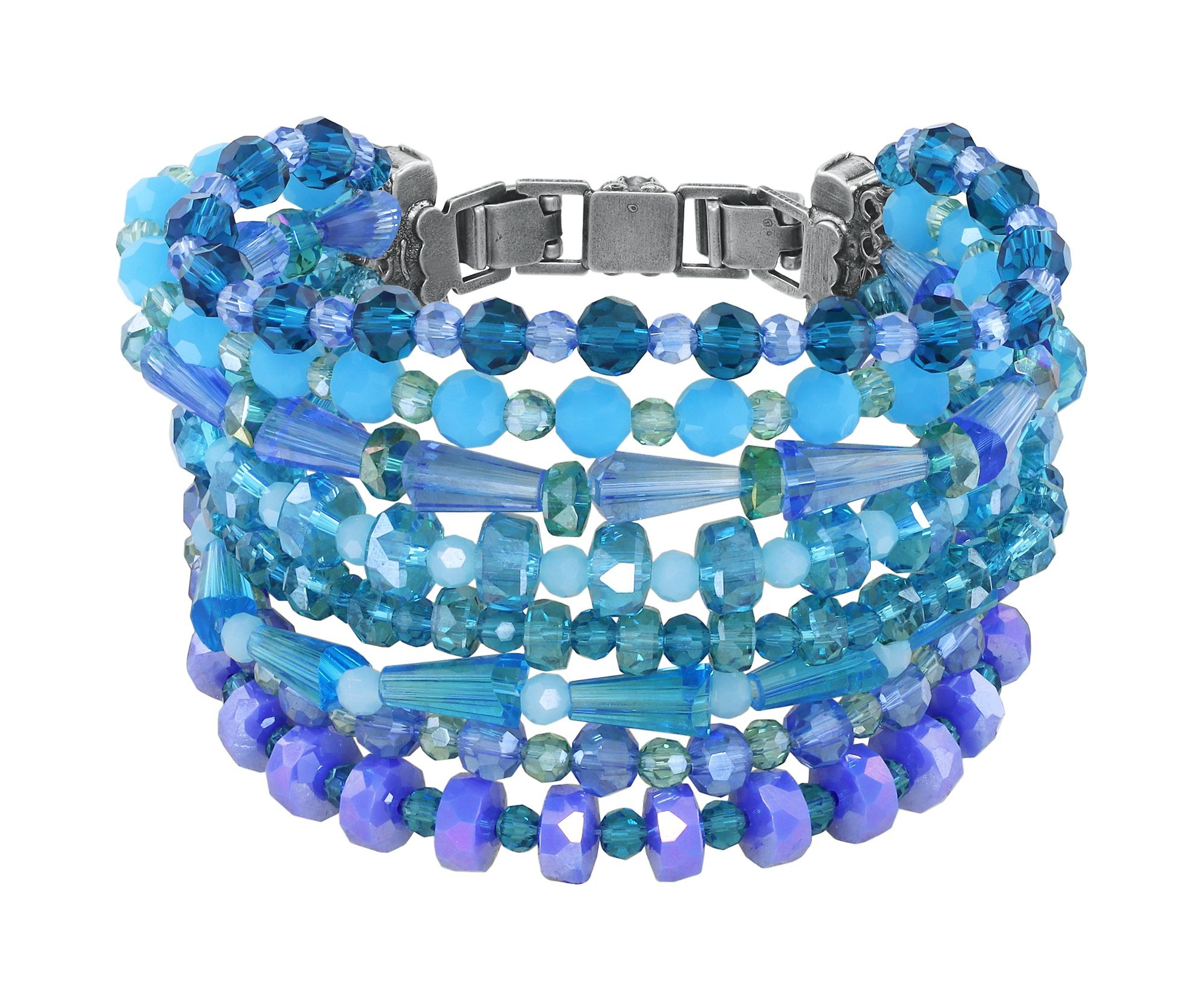Bild für Armband Bead Snake Jelly Blau / Grün  