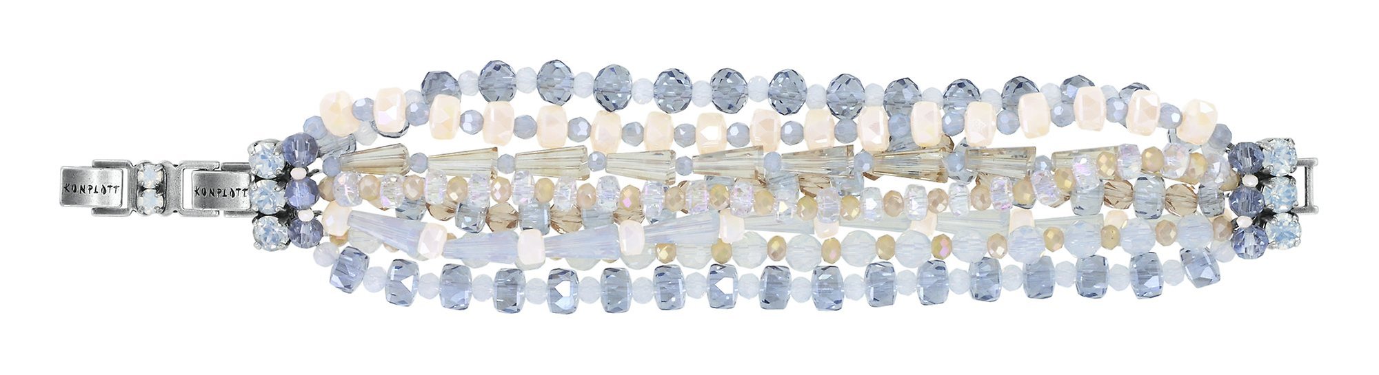 image pour Bracelet Bead Snake Jelly Blanc  
