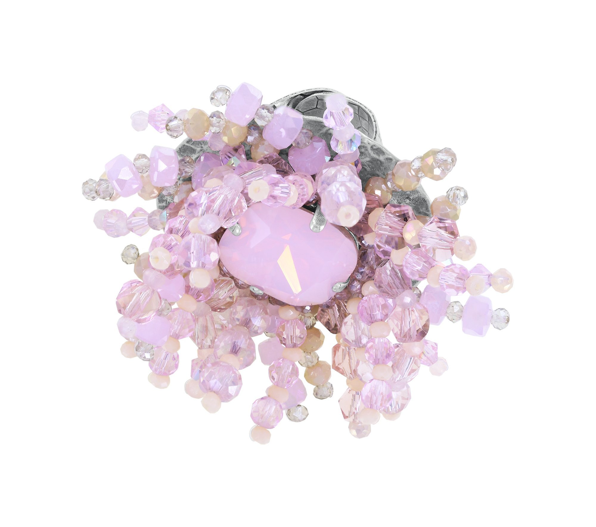 Bild für Ring Bead Snake Jelly Pink  