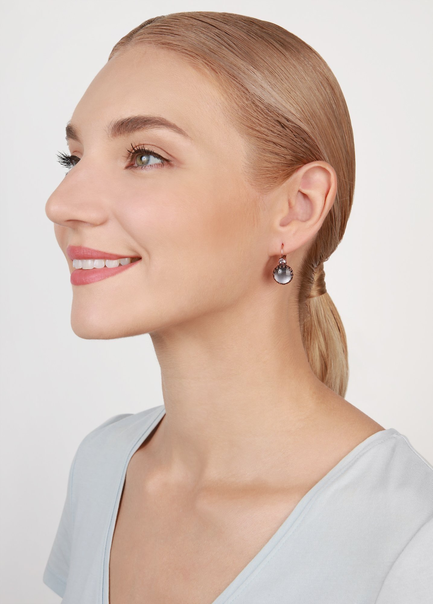 image pour Boucles d'oreilles Eurowire Daily Desire Gris  