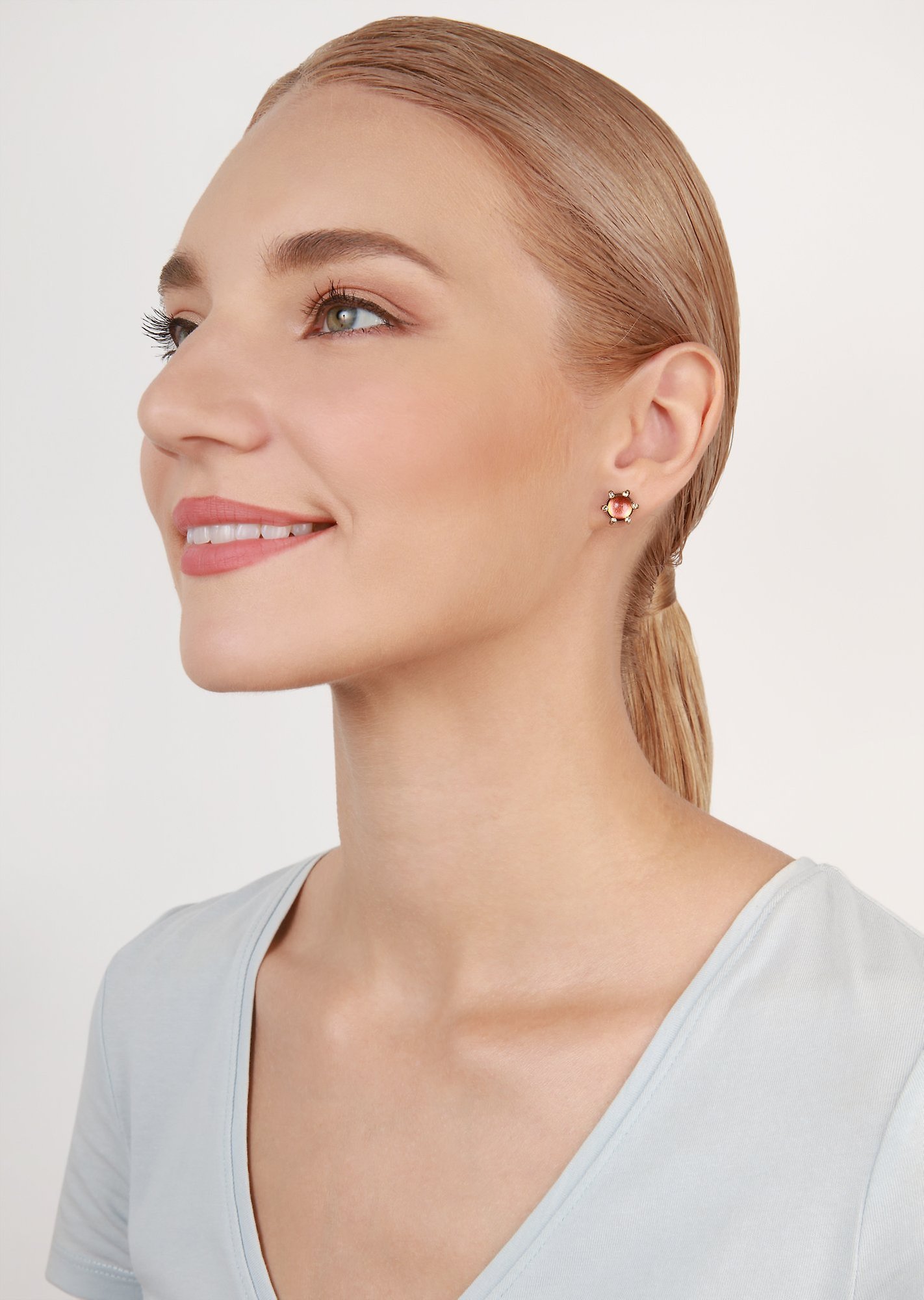 image pour Clou d'oreille Daily Desire Orange  8 mm