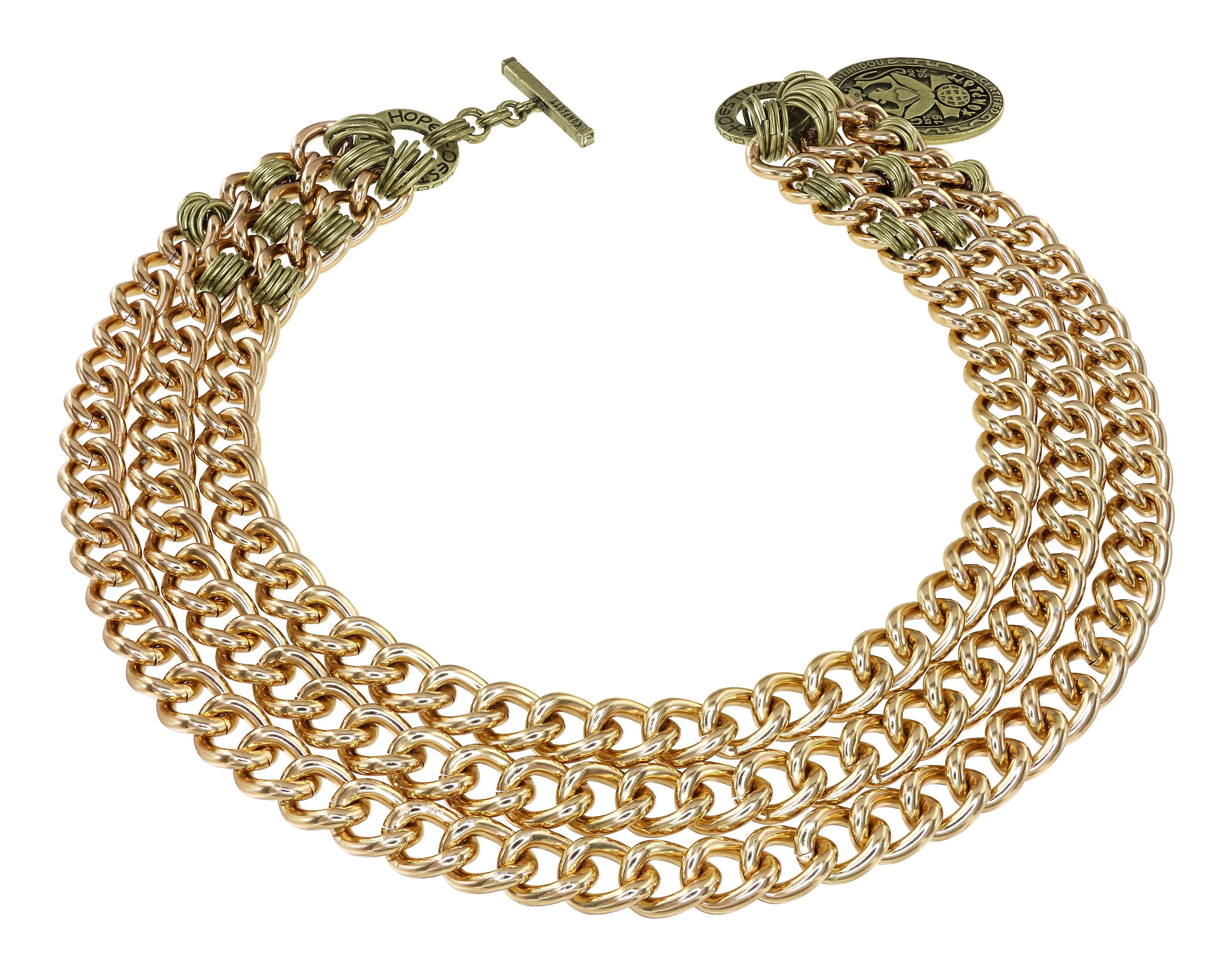 image for Necklace Collier Unchained Gold  