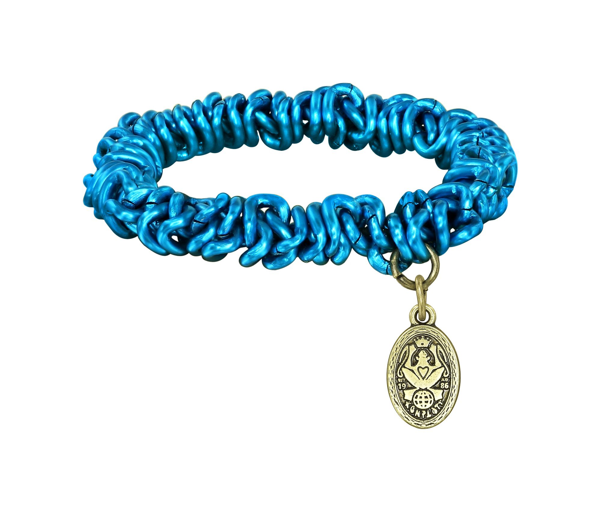 image for Bracelet elastic Unchained Blue / Green  