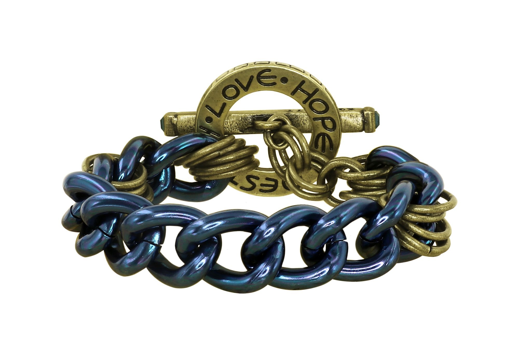image for Bracelet Unchained Metallic Blue  size S