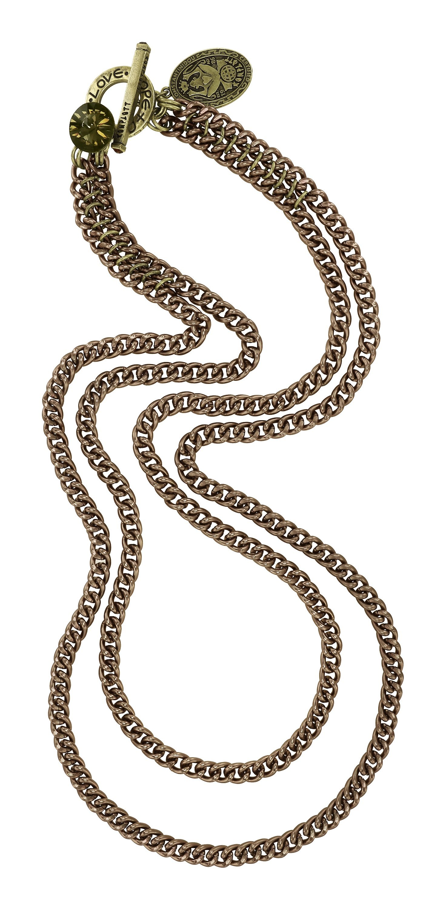 image pour Collier (long) Unchained Marron  
