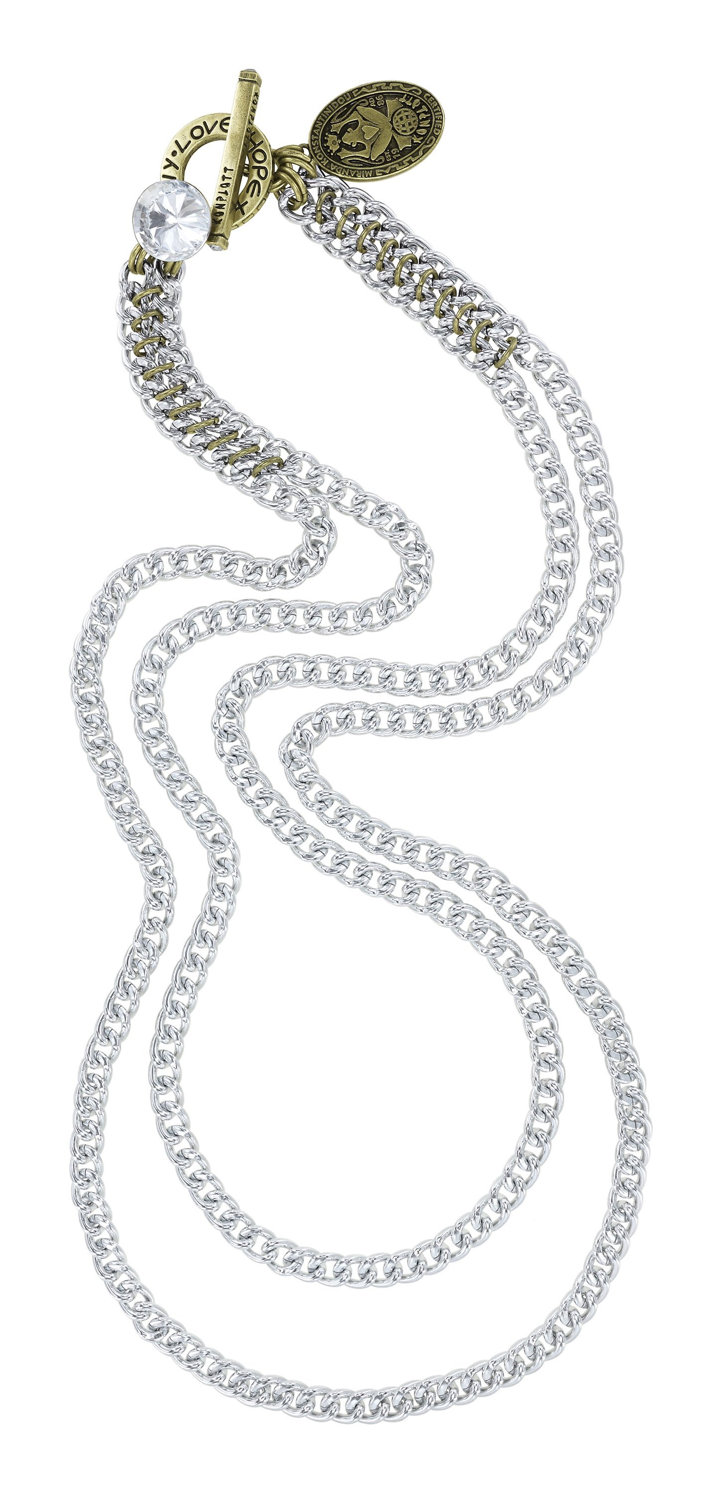 image pour Collier (long) Unchained Argent  