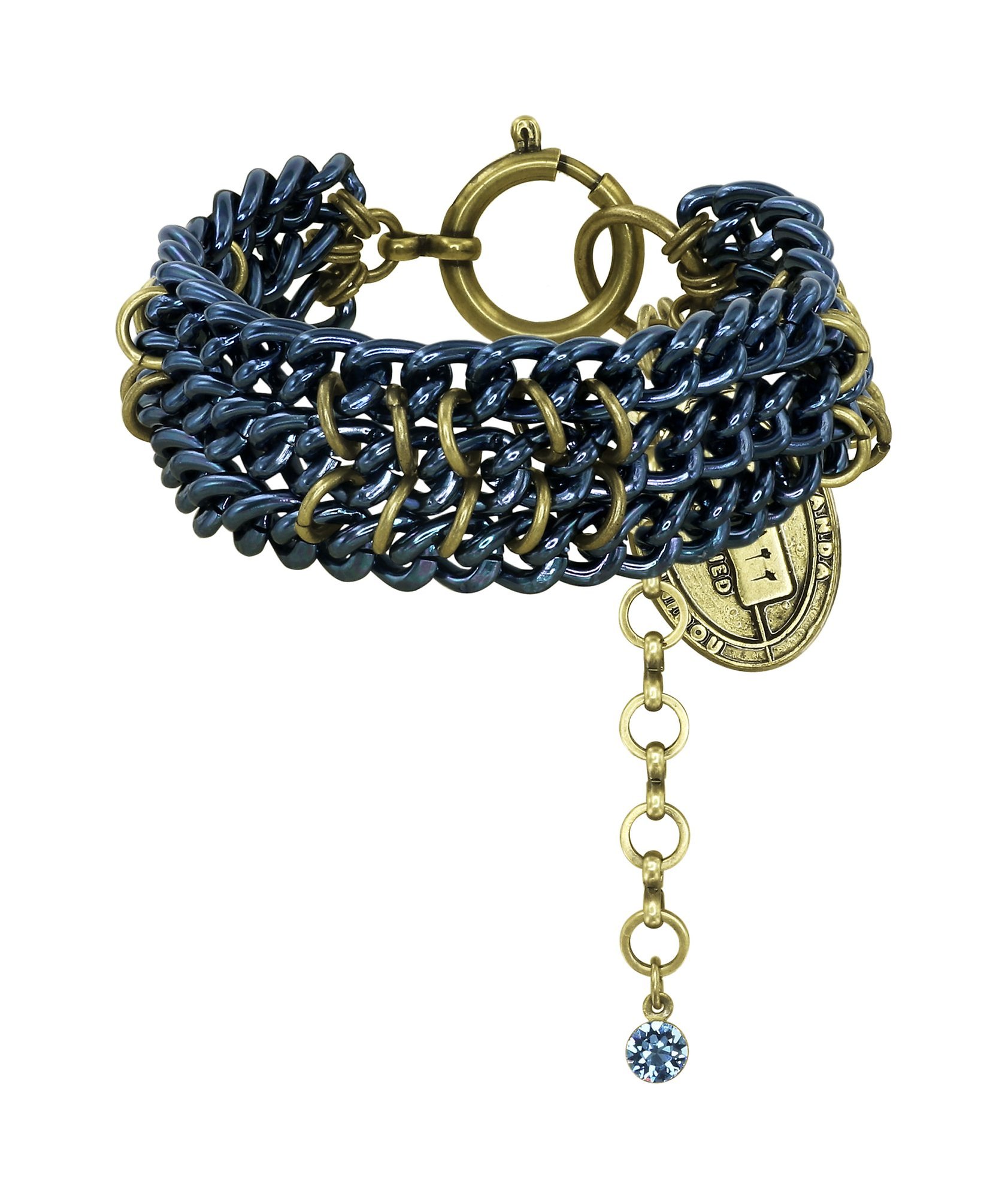 image for Bracelet Unchained Metallic Blue  