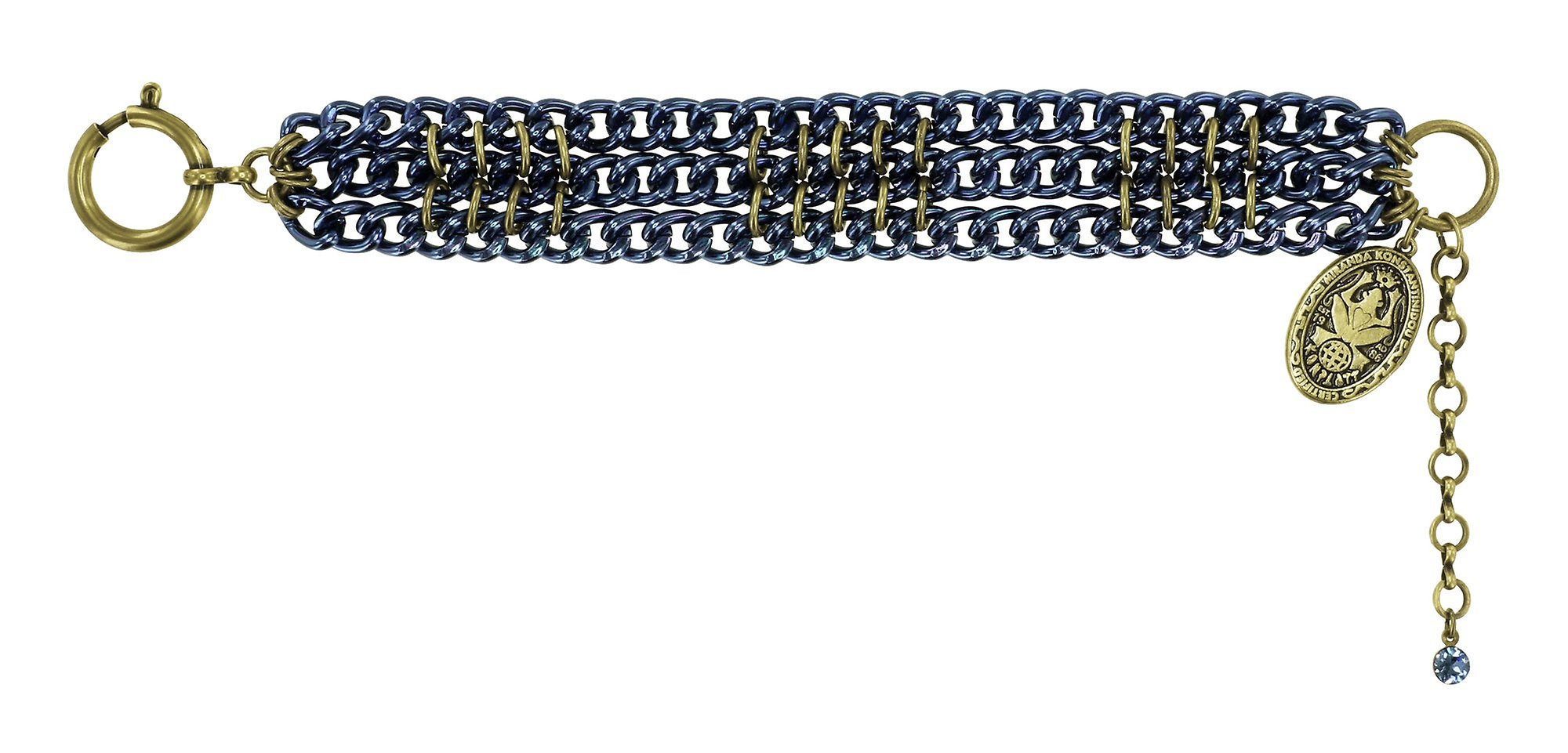 image for Bracelet Unchained Metallic Blue  