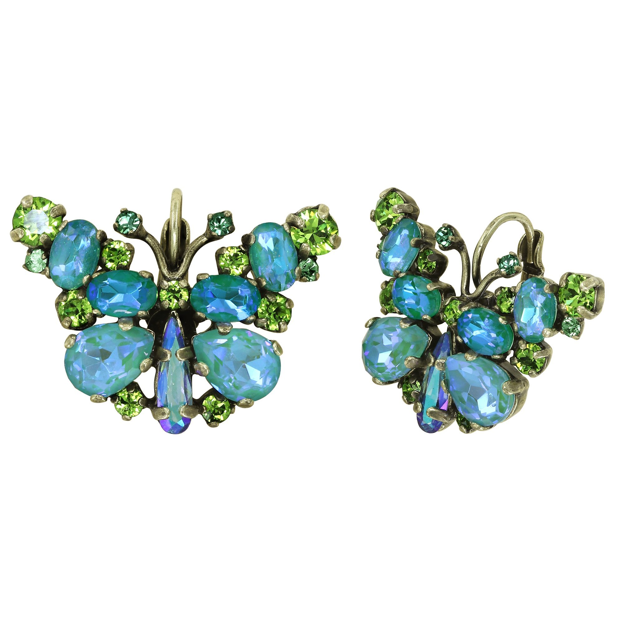 image pour Boucles d'oreilles Eurowire Butterfly Dance Vert  size M