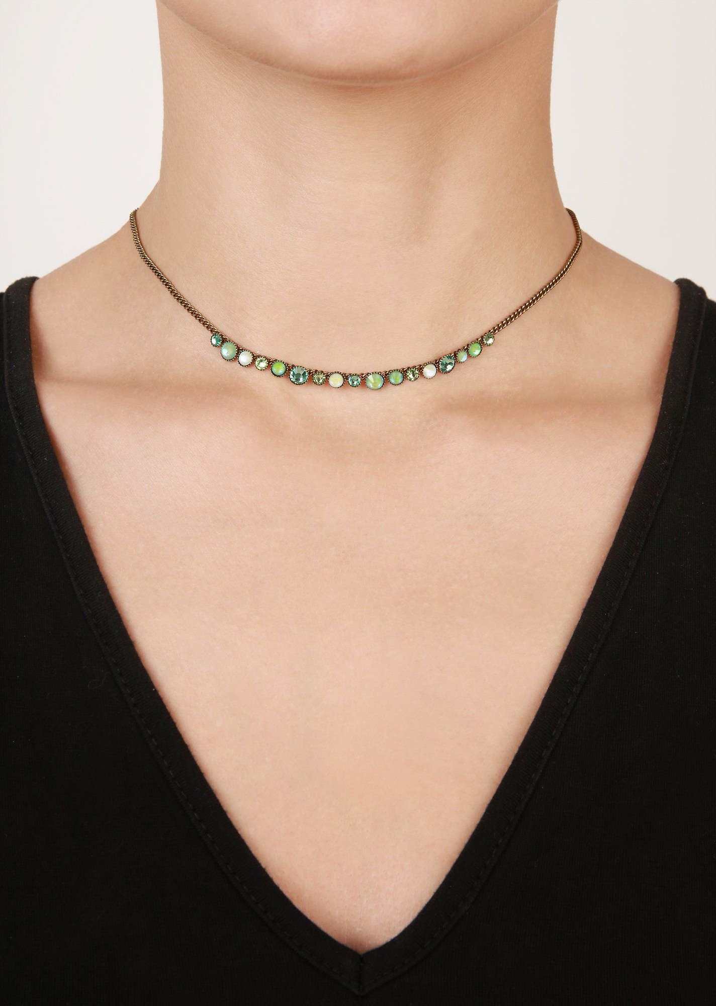 image pour Collier Water Cascade Vert  