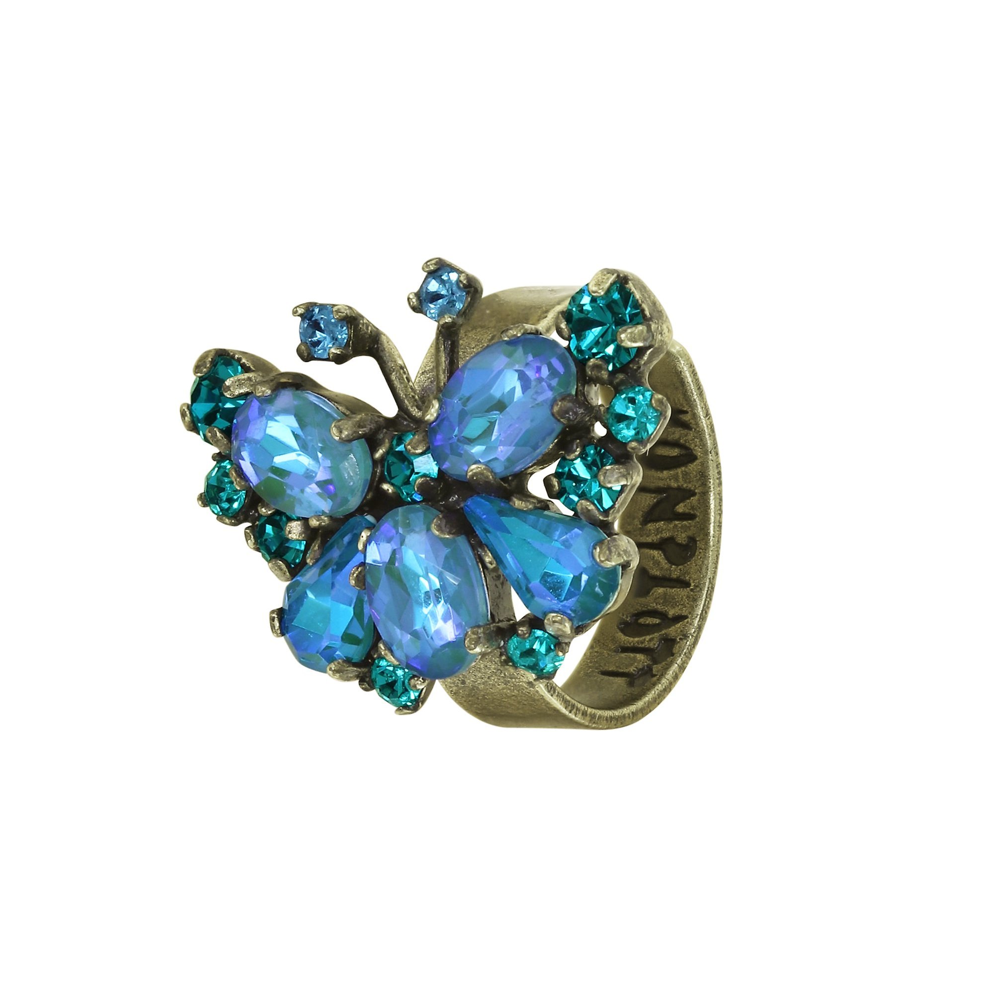 Bild für Ear cuff Butterfly Dance Blau  Größe S